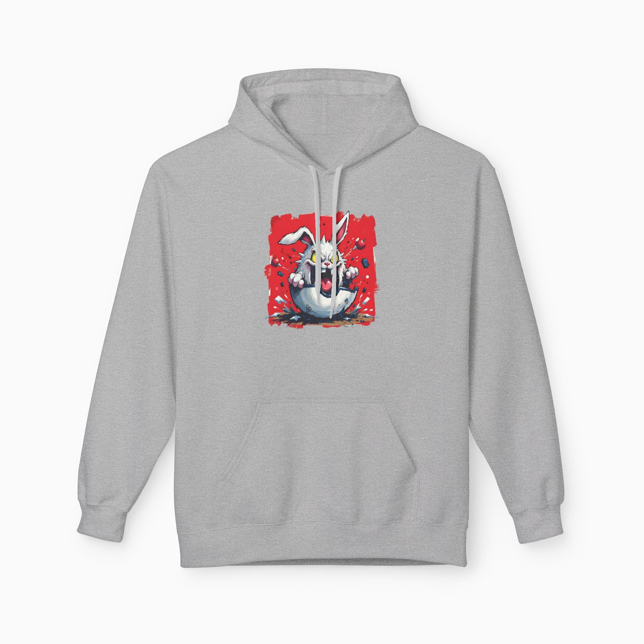 Crazy Rabbit Poké Ball Unisex Hoodie