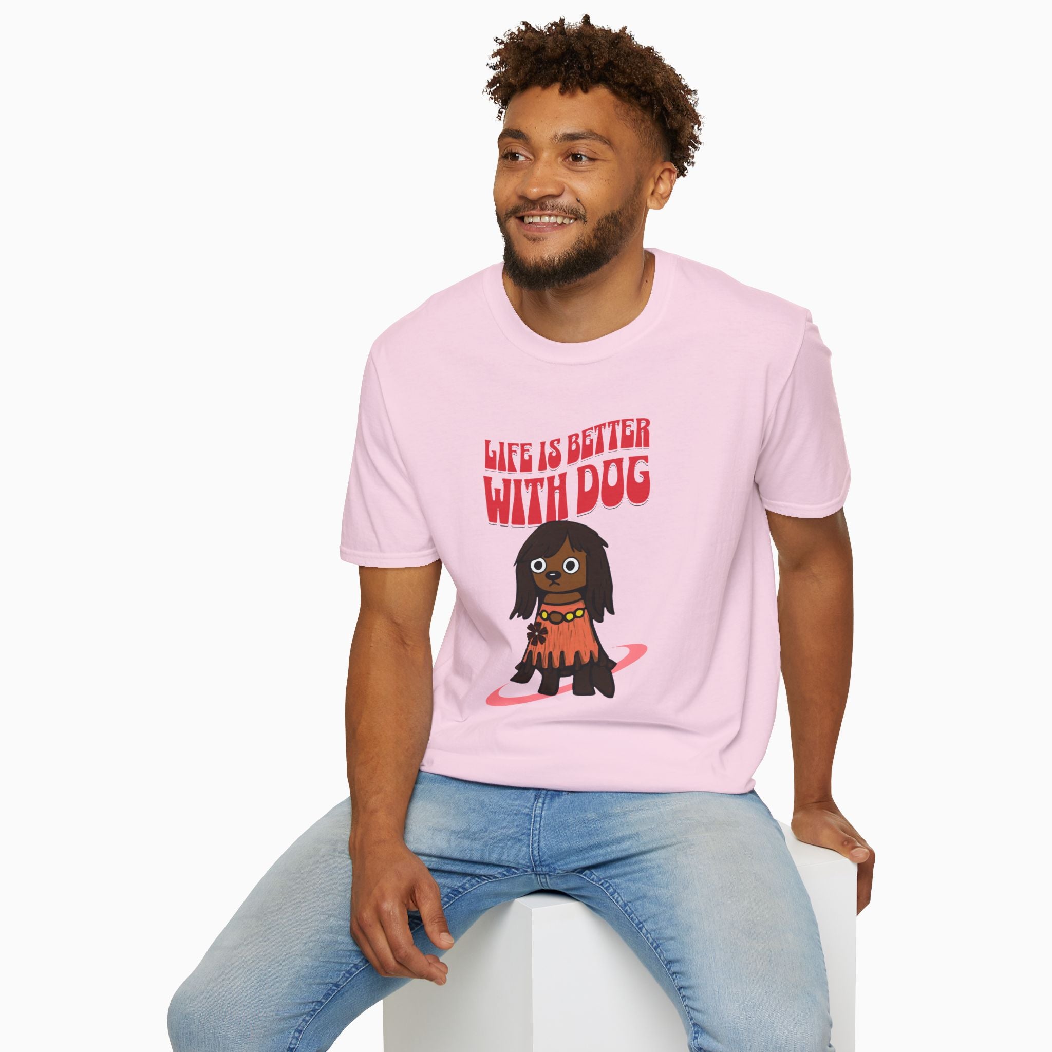 Life Is Better With Dog Unisex T-Shirt