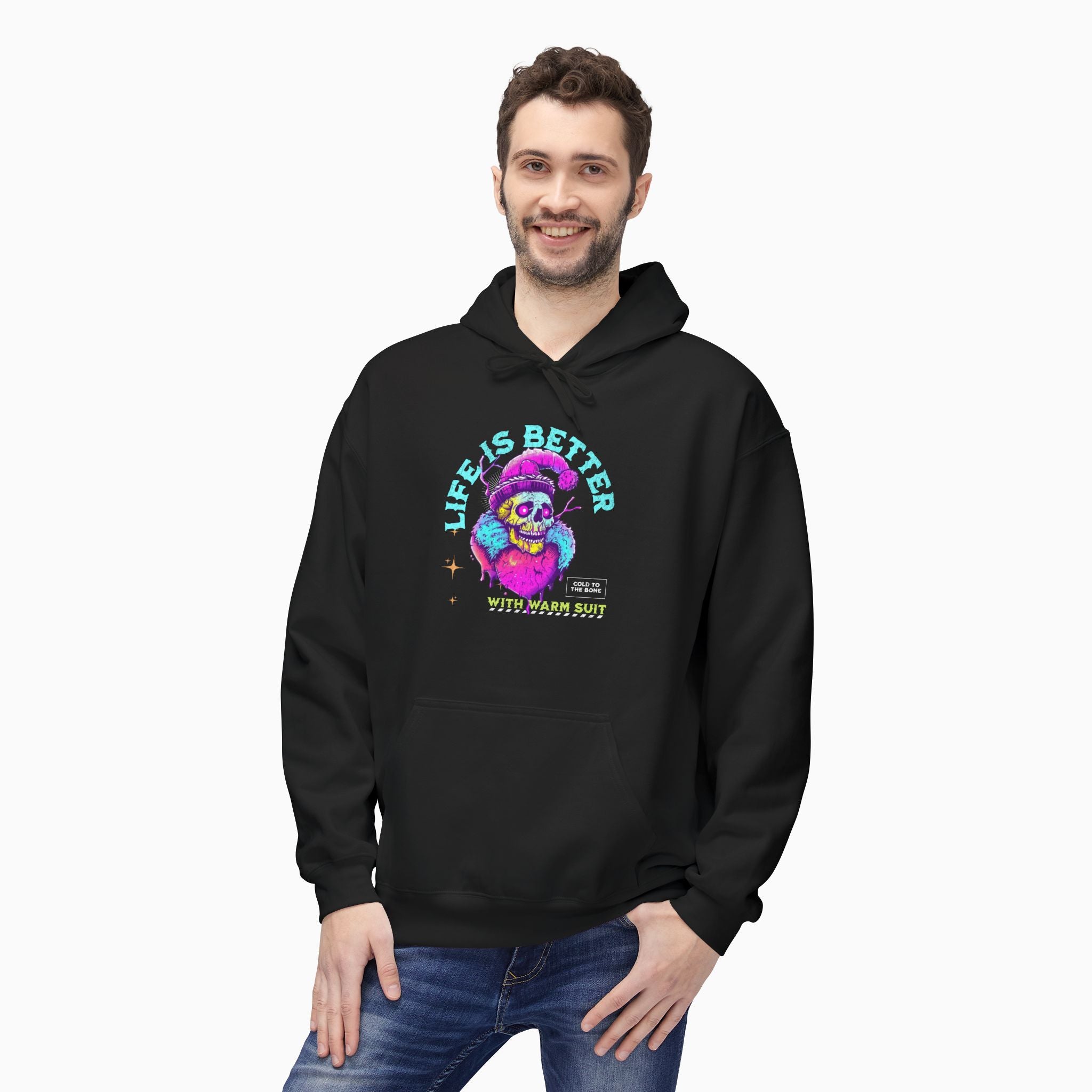 Life Is Better With Warm Suit Unisex Hoodie