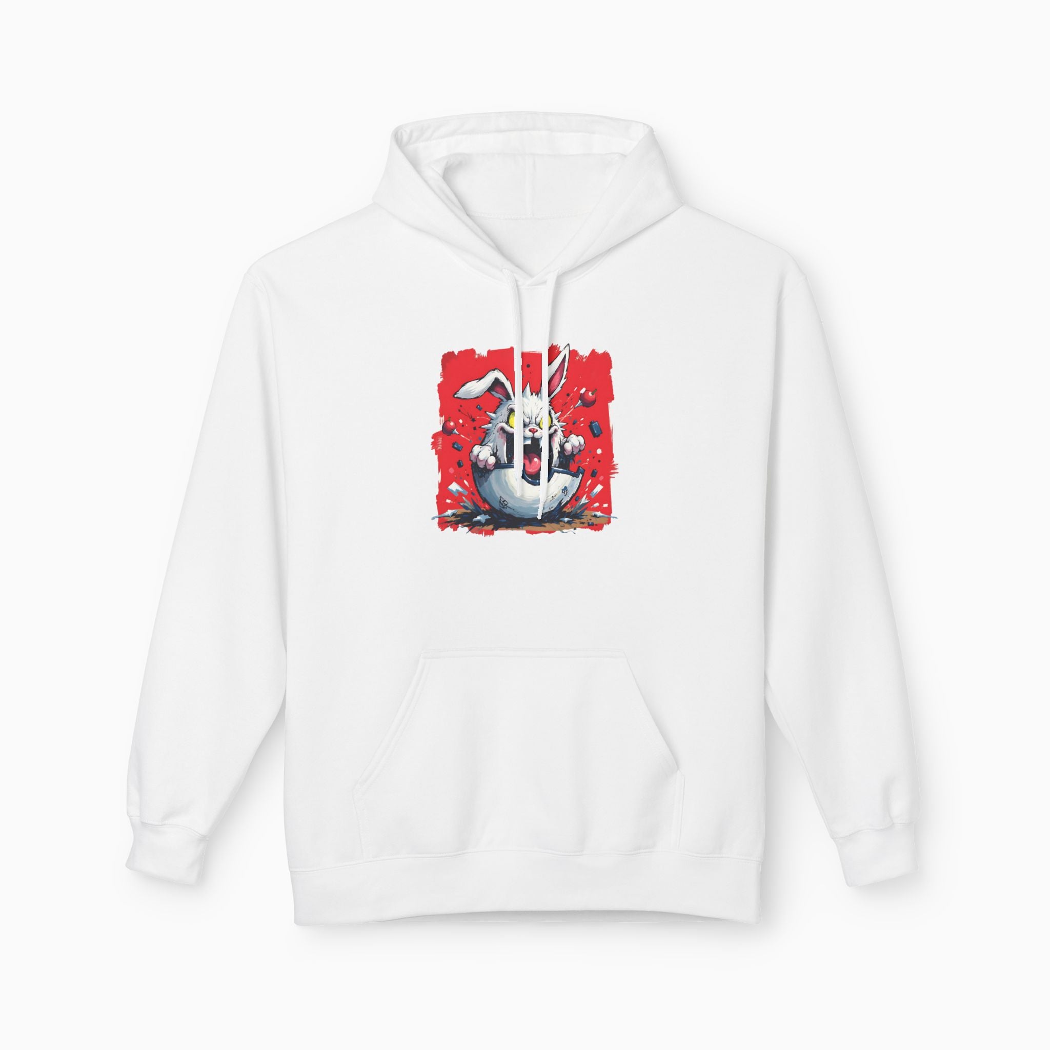 Crazy Rabbit Poké Ball Unisex Hoodie