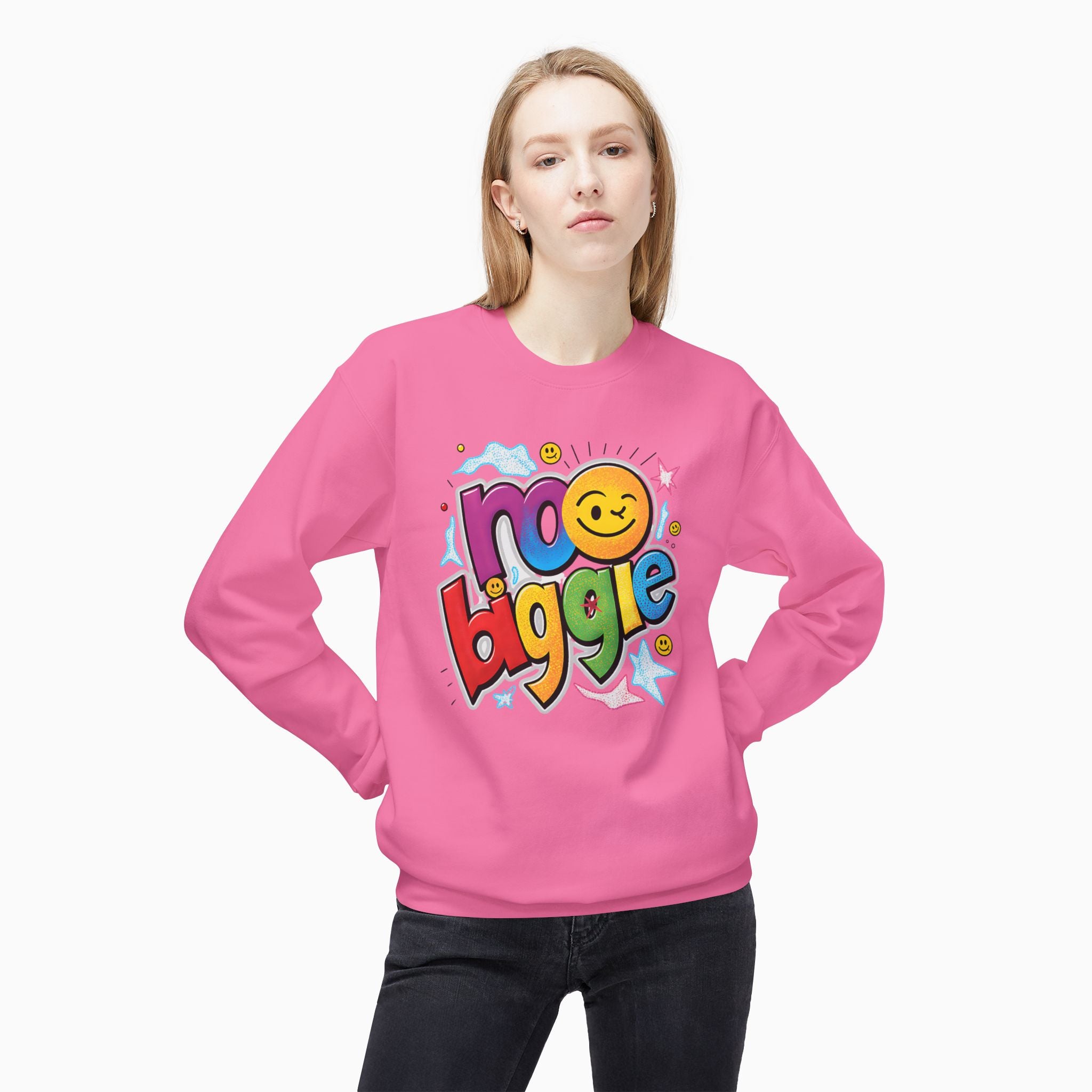 Emoji & No Biggie Unisex Sweatshirt