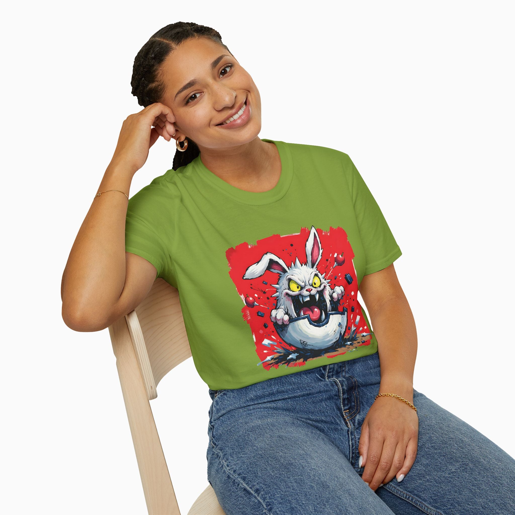 Crazy Rabbit Poké Ball Unisex T-Shirt