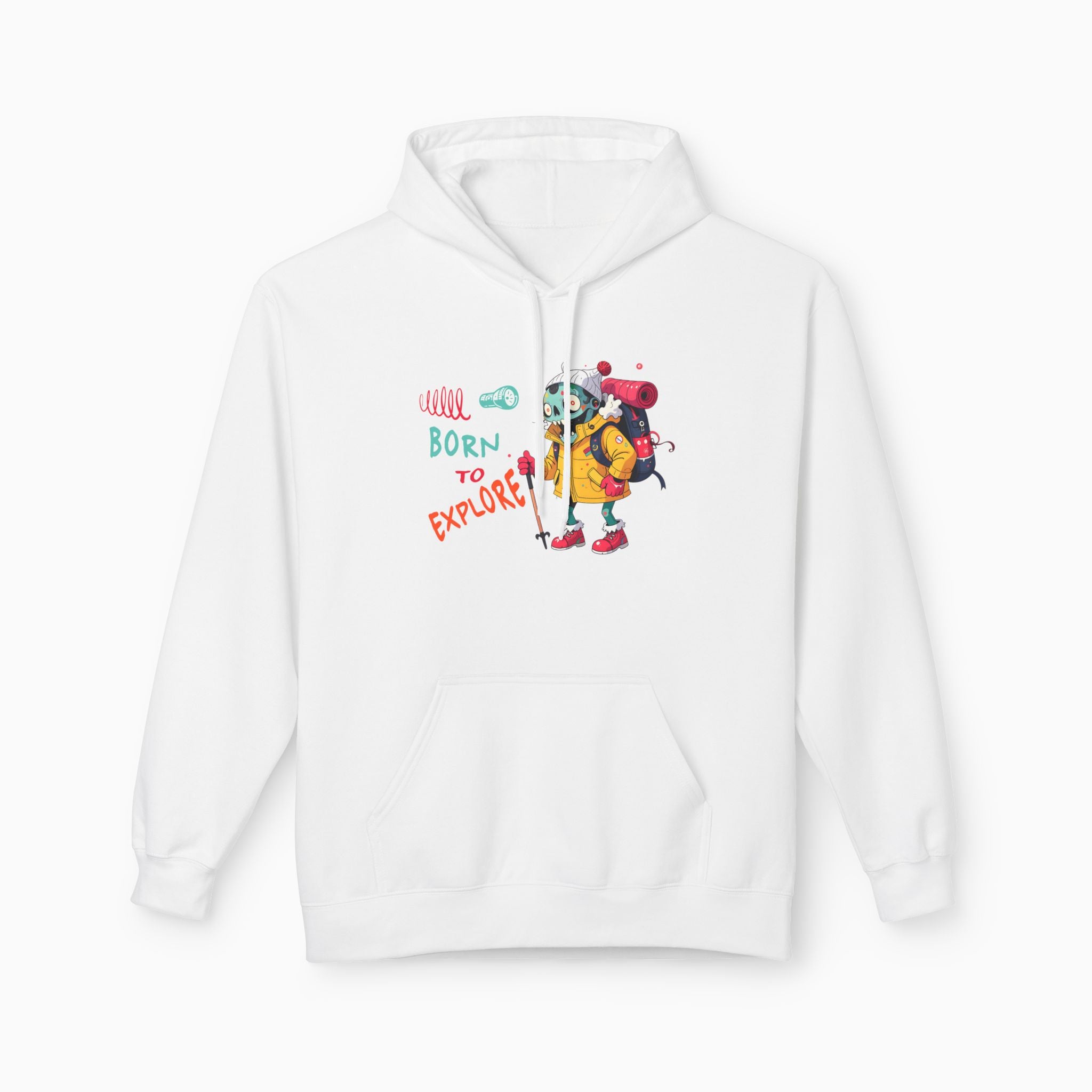 Born To Explore Zombie Unisex Hoodie