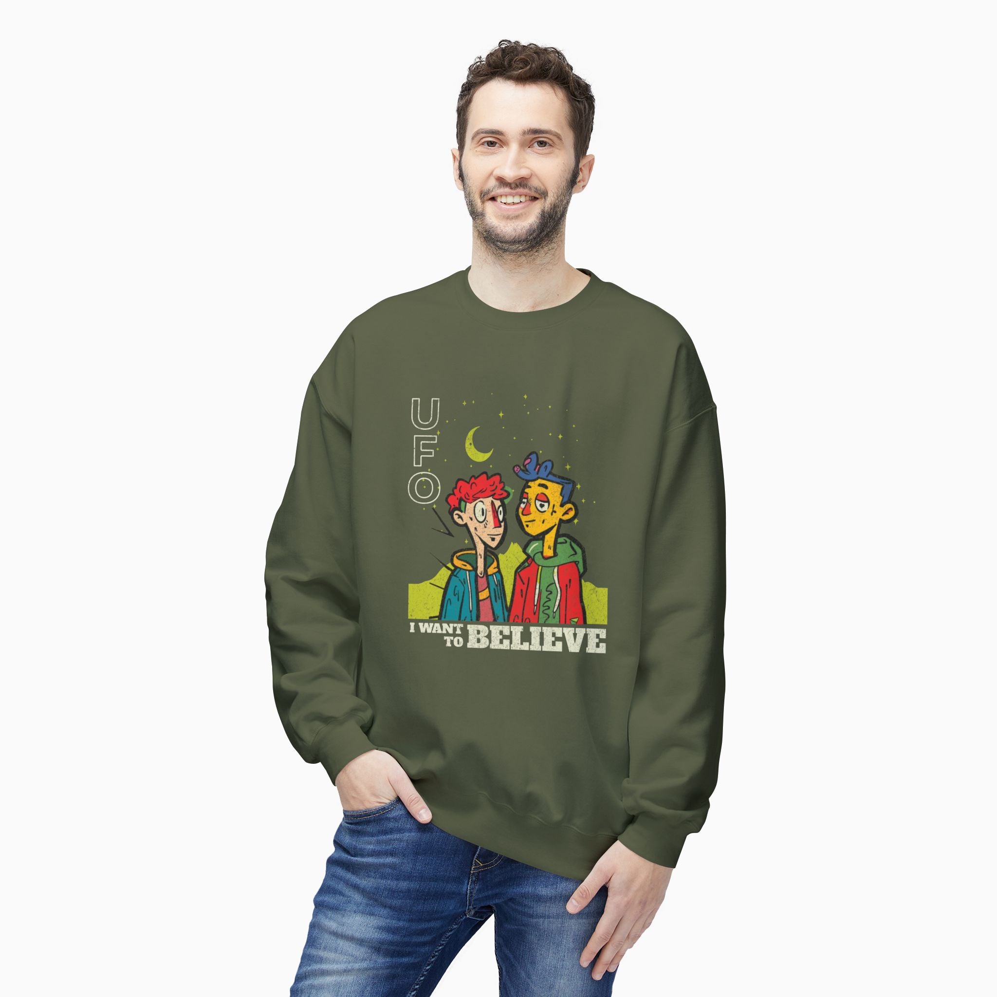 I want to believe UFO Unisex Sweatshirt