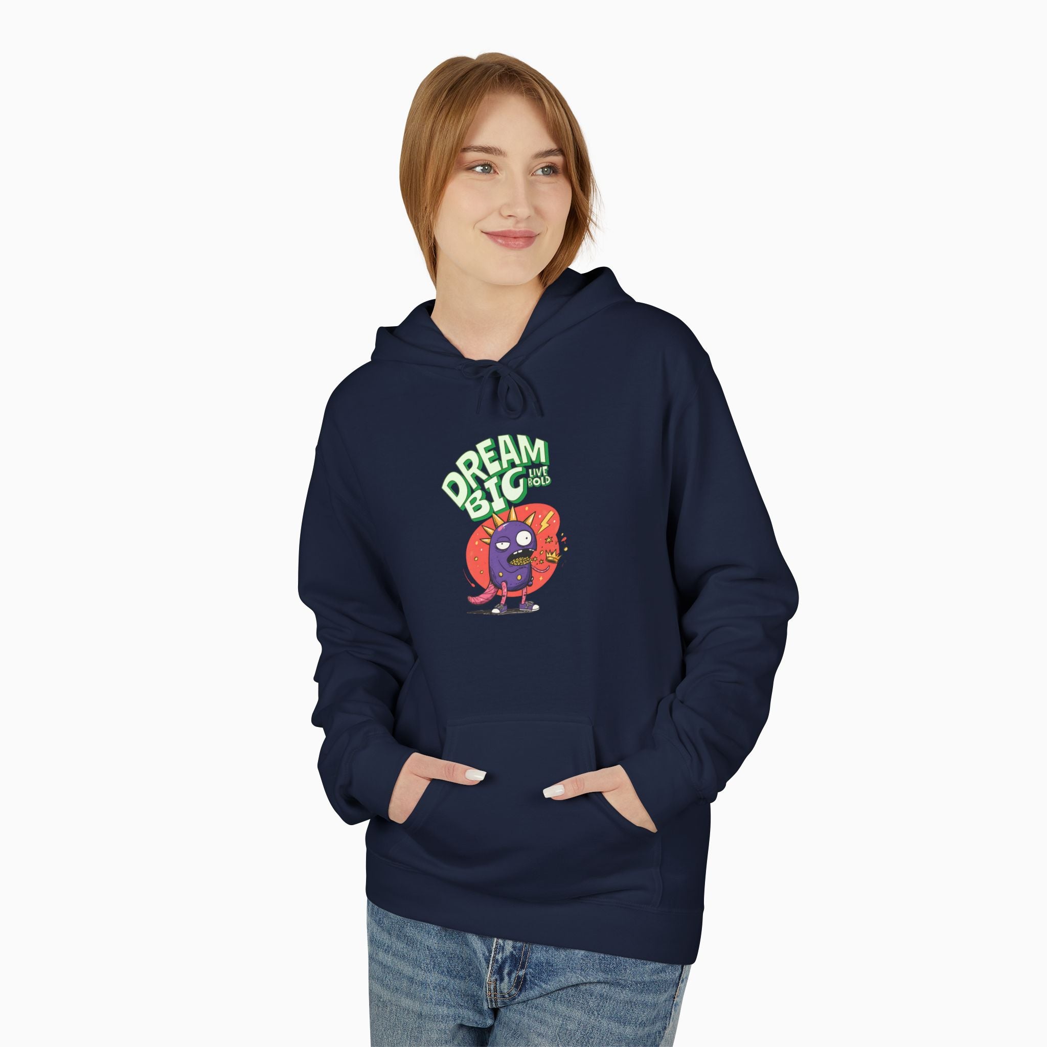 Dream Big, Live Bold Unisex Hoodie