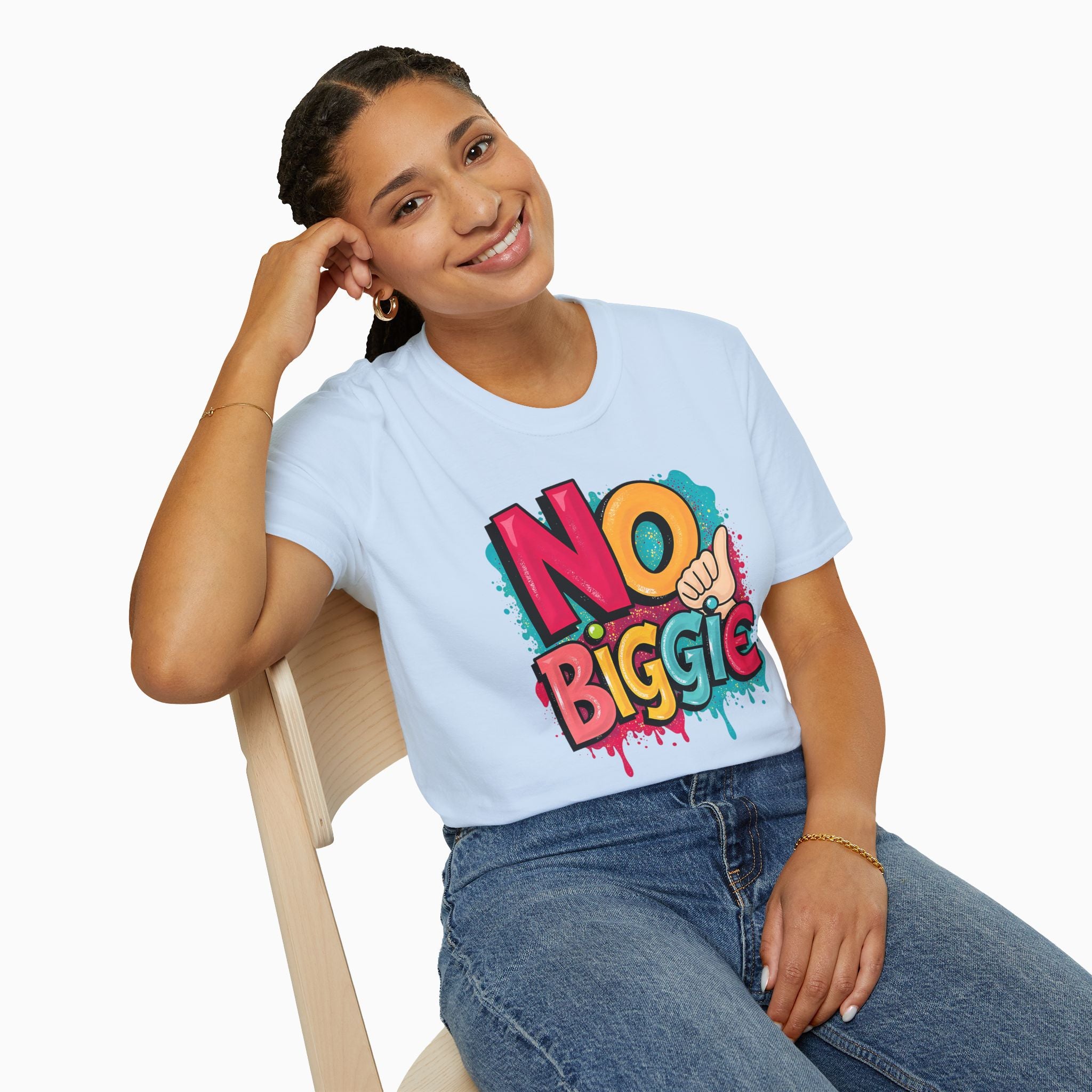 Thumbs Up & No Biggie Unisex T-Shirt