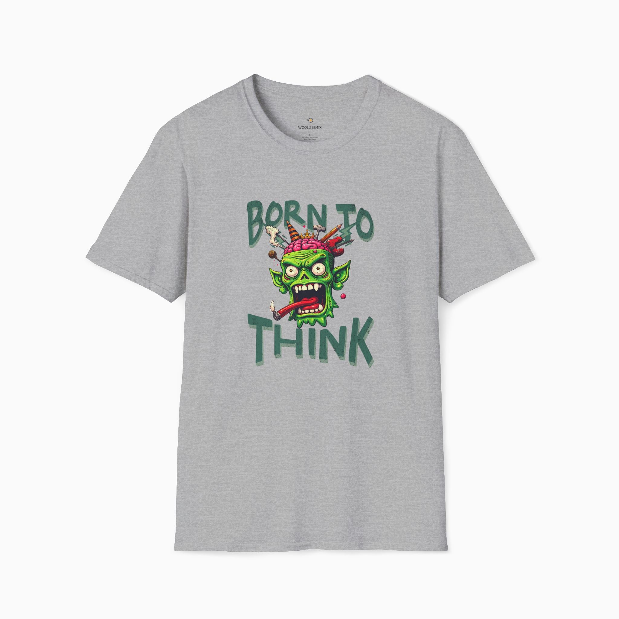 Born to Think Skull Unisex T-Shirt