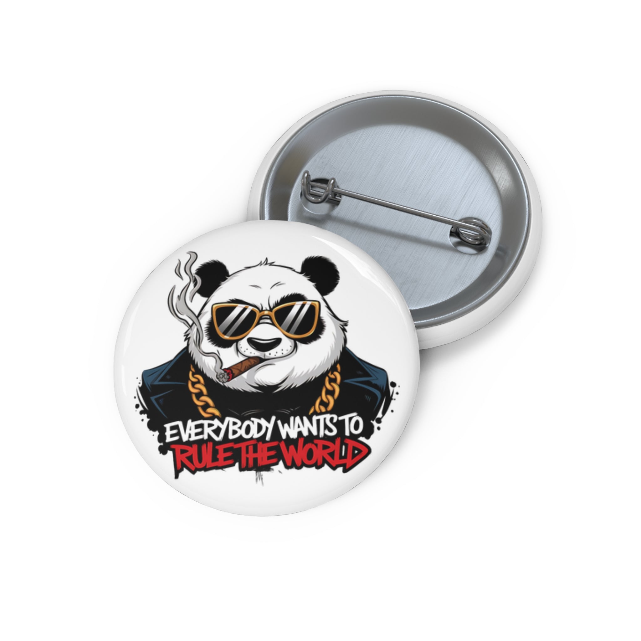 Gangster Panda: Everybody Wants to Rule the World Pin