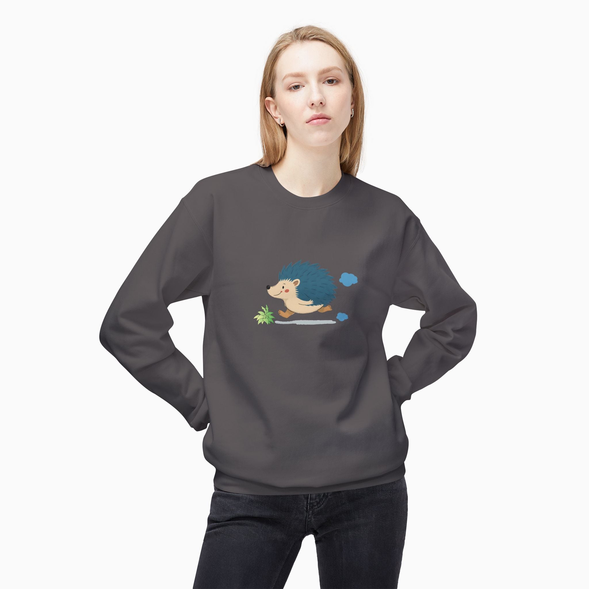 Cute Hedgehog Unisex Sweatshirt