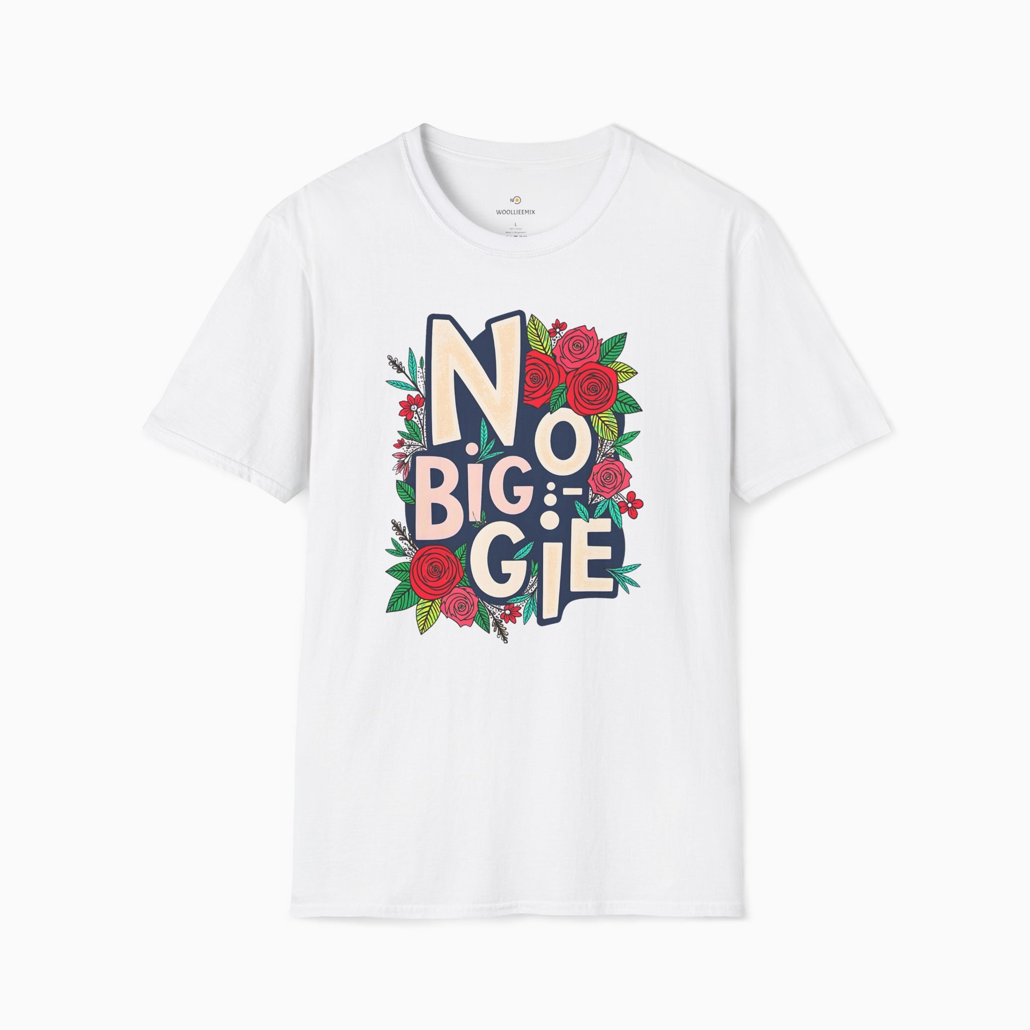 No Biggie With Floral Art  Unisex T-Shirt