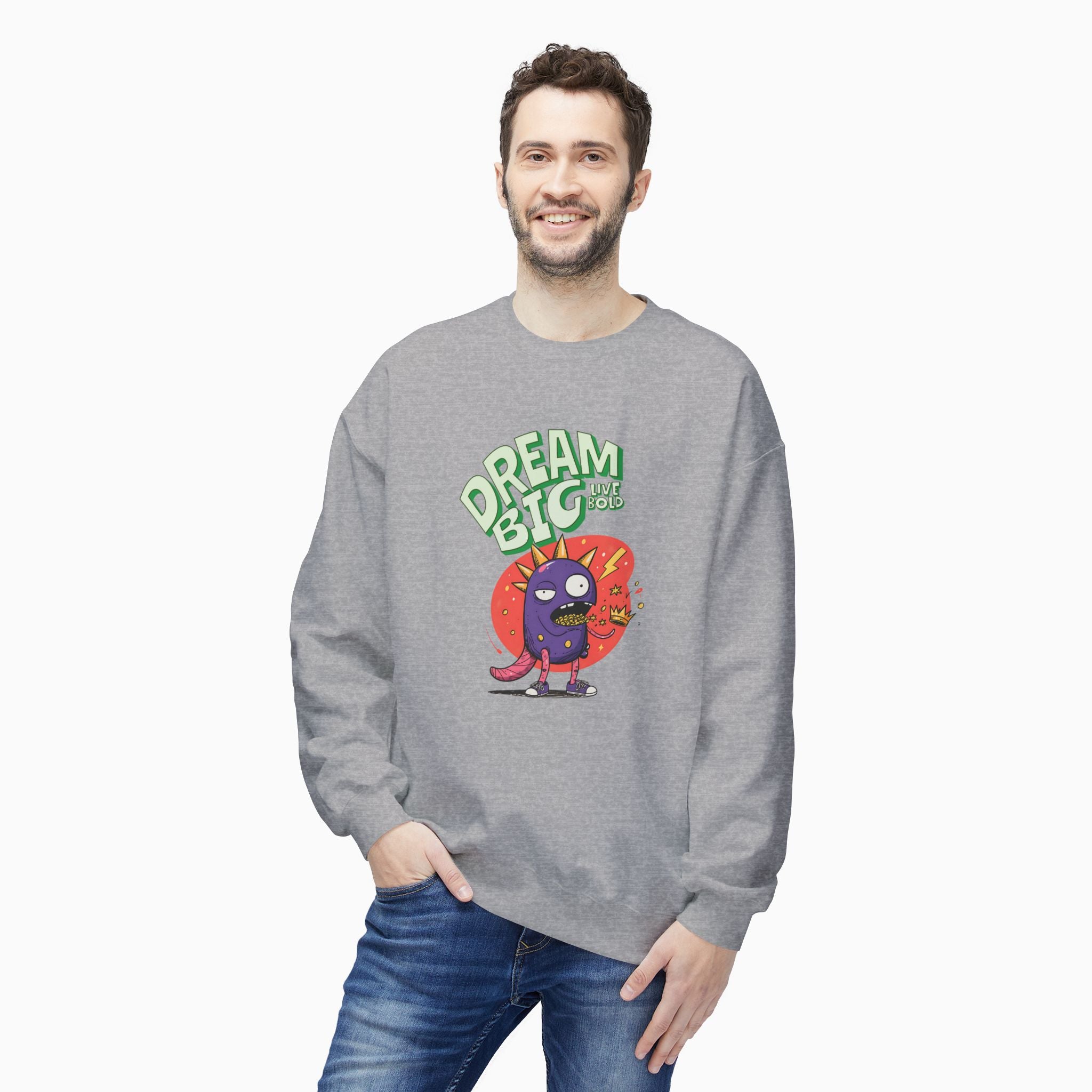 Dream Big, Live Bold Unisex Sweatshirt