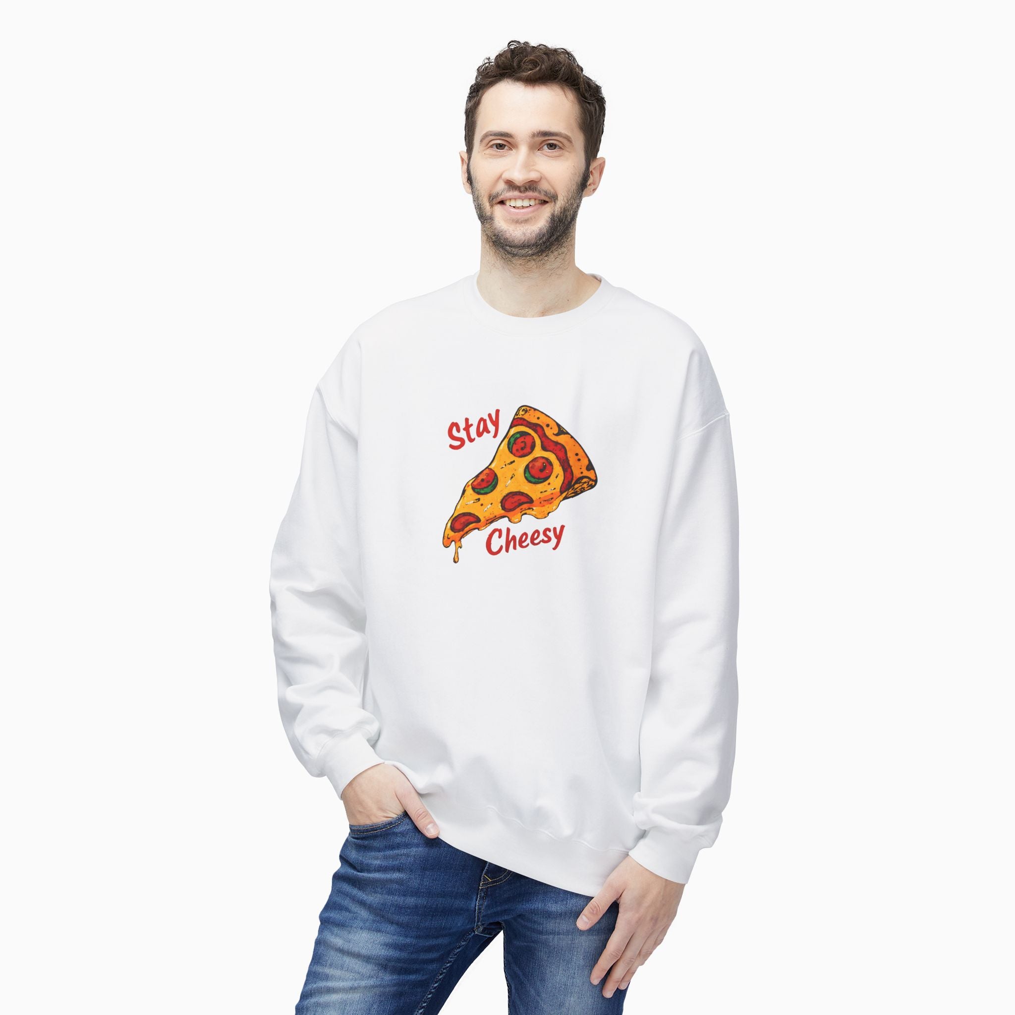 Stay Cheesy Unisex Sweatshirt