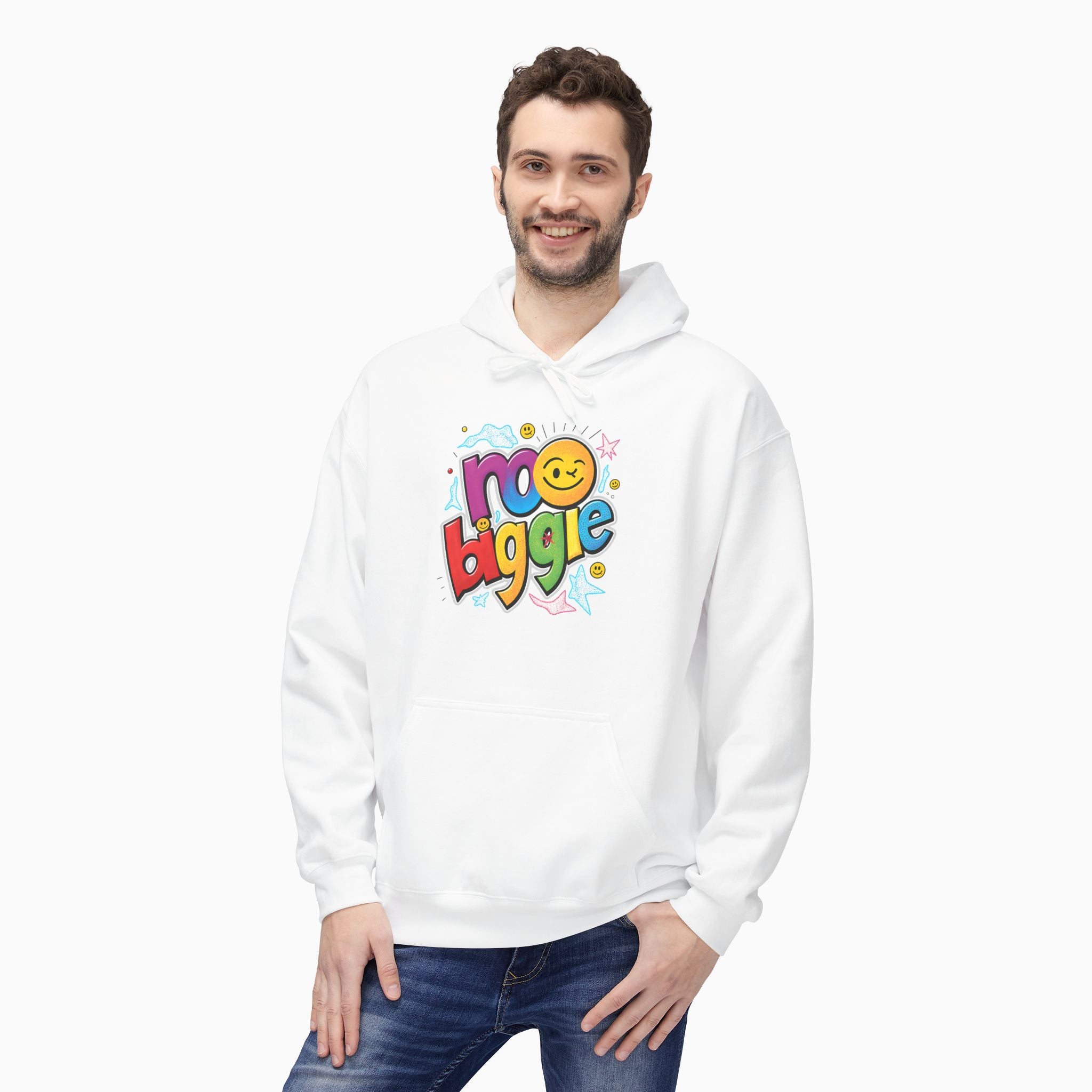 Emoji & No Biggie Unisex Hoodie