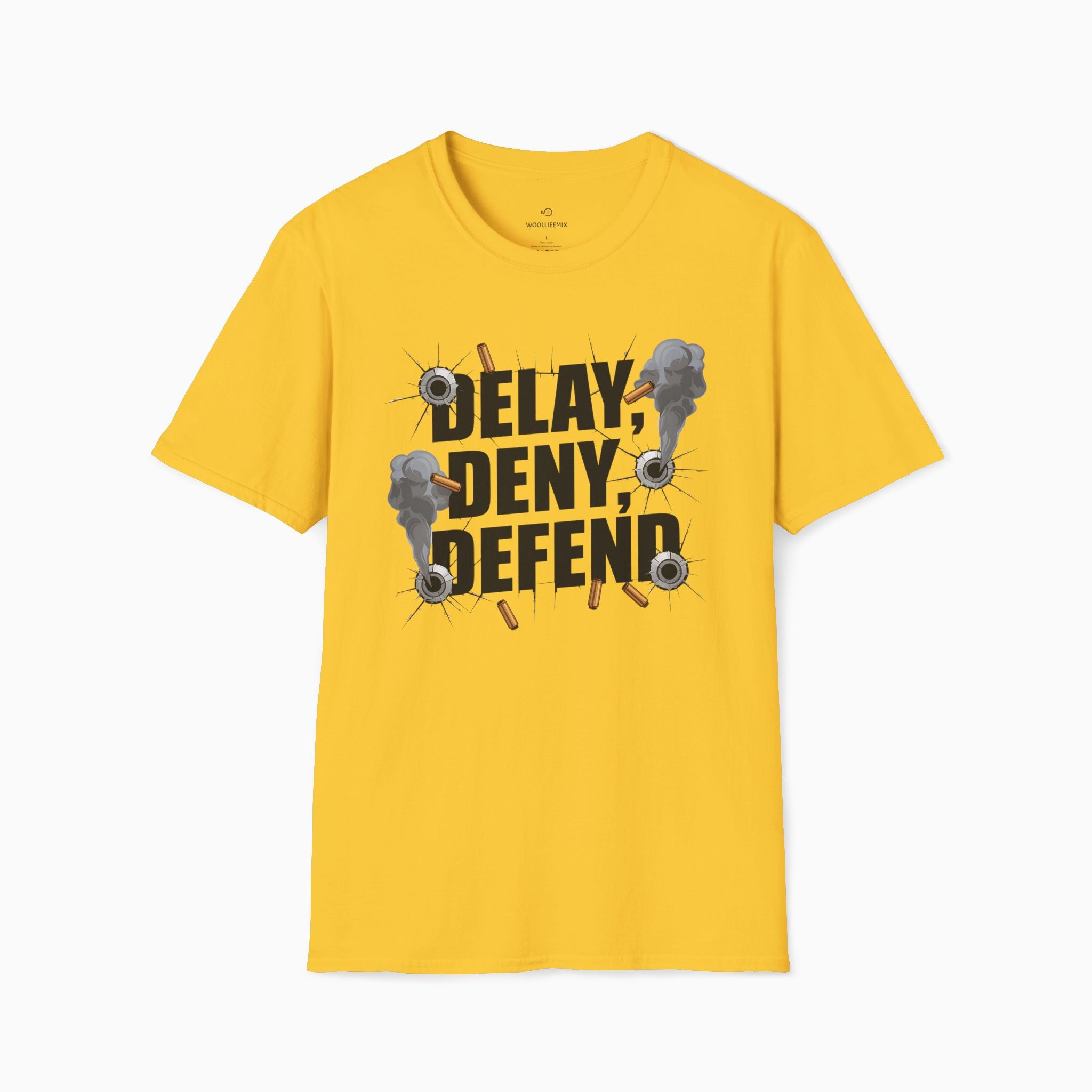 DELAY, DENY, DEFEND Unisex T-Shirt