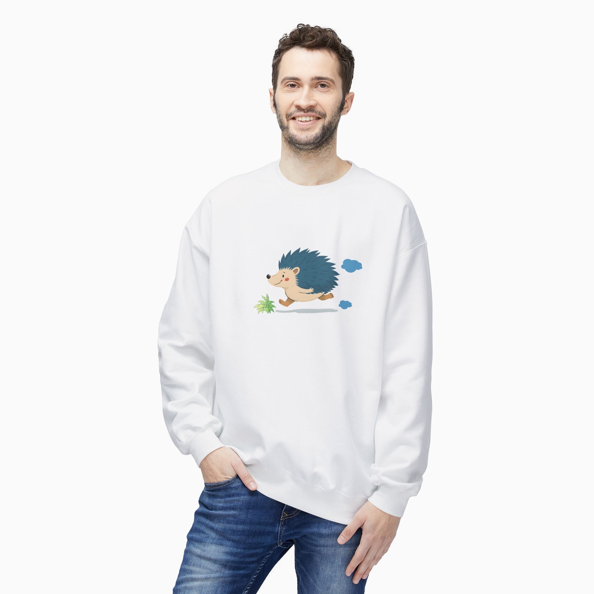 Cute Hedgehog Unisex Sweatshirt