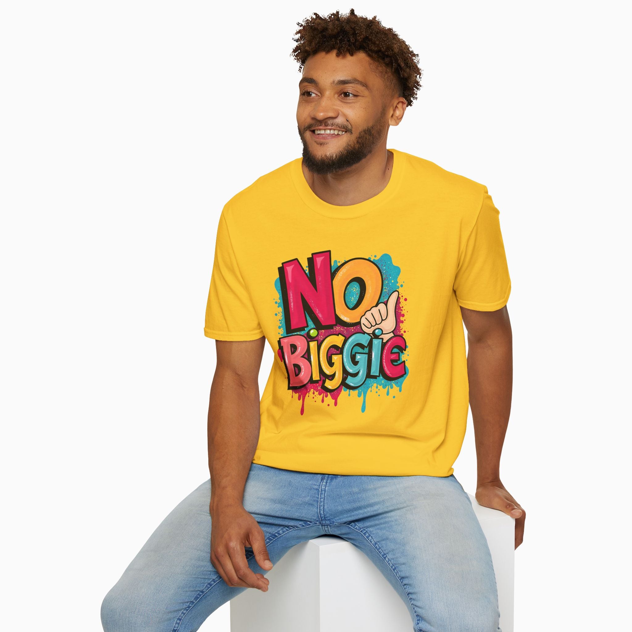 Thumbs Up & No Biggie Unisex T-Shirt