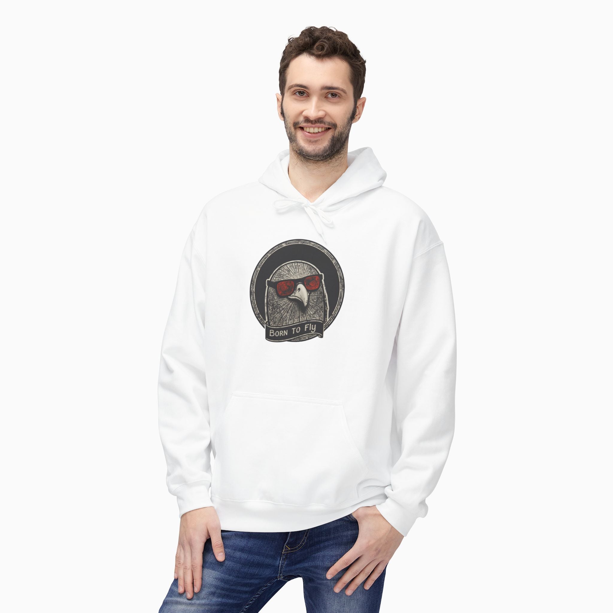 Born To Fly Eagle Unisex Hoodie