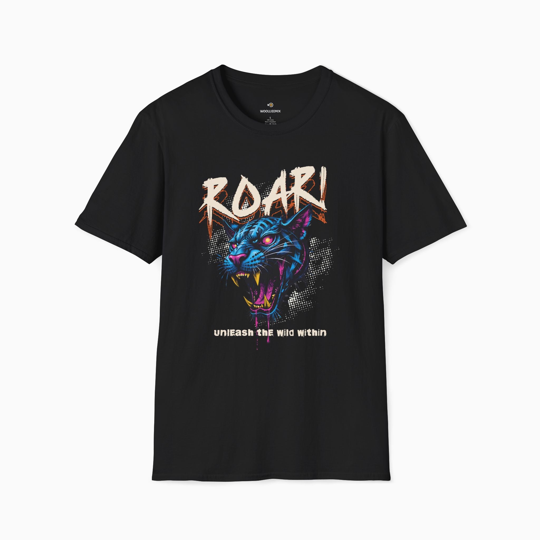 Leopard Roar Unleash The Wild Within Unisex T-Shirt