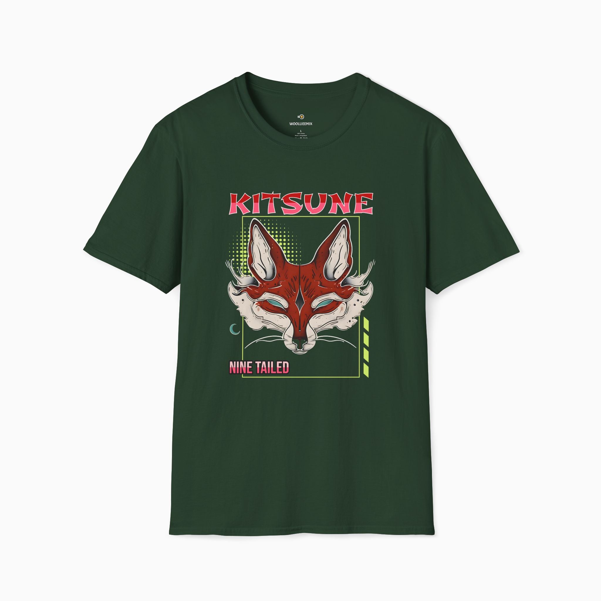 Kitsune Nine Tailed Fox Unisex T-Shirt