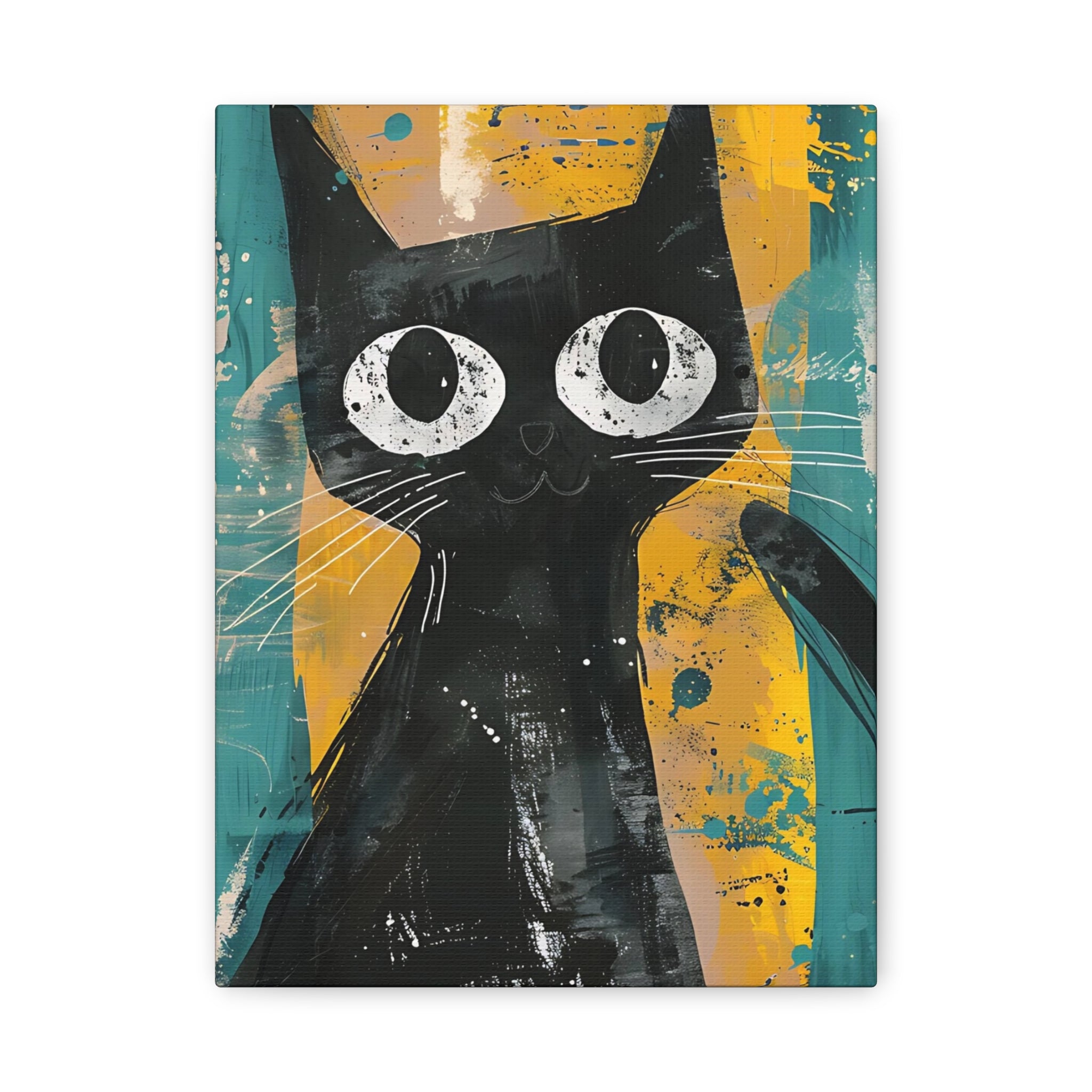 Black Cat Canvas Print