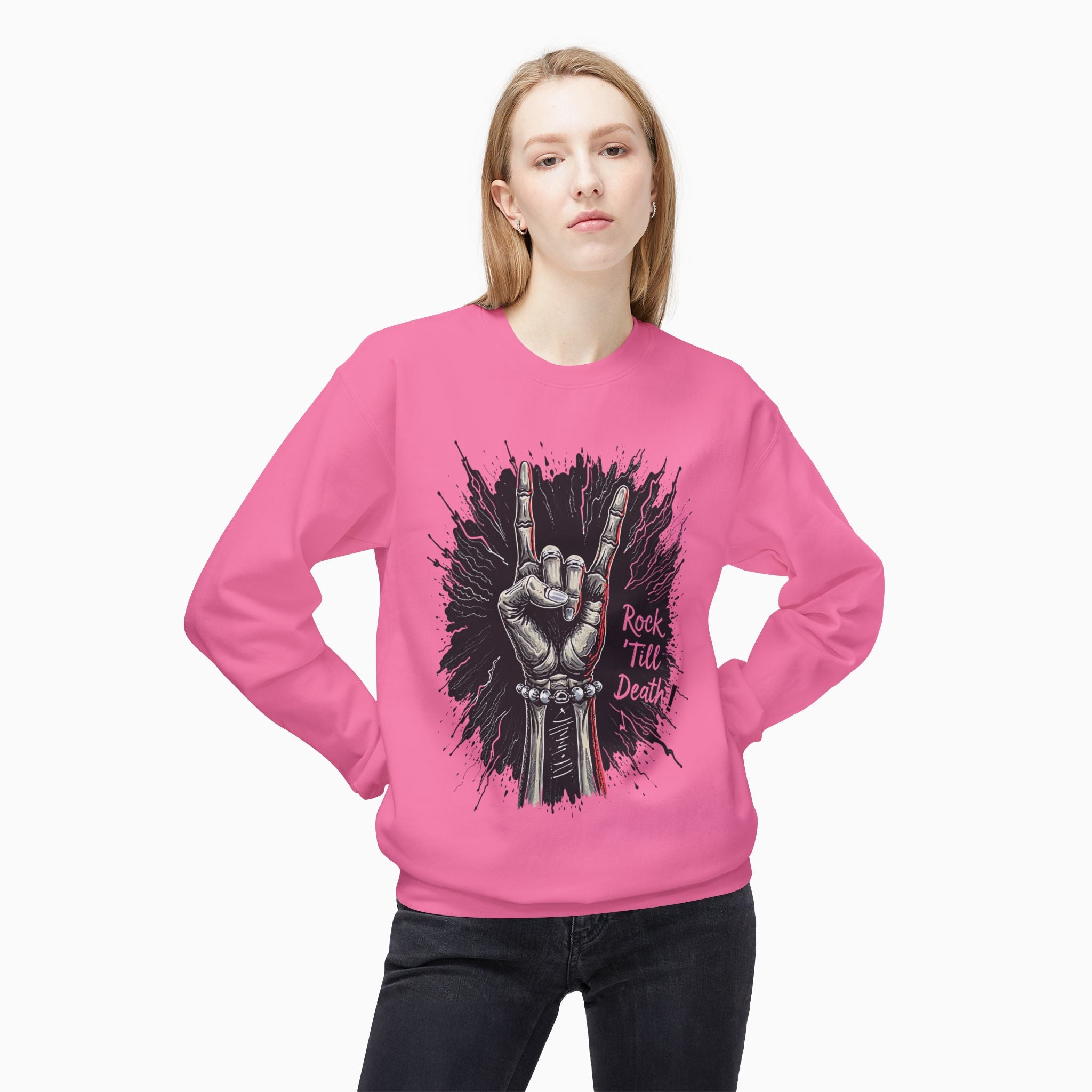 Rock and Roll Till Death Unisex Sweatshirt