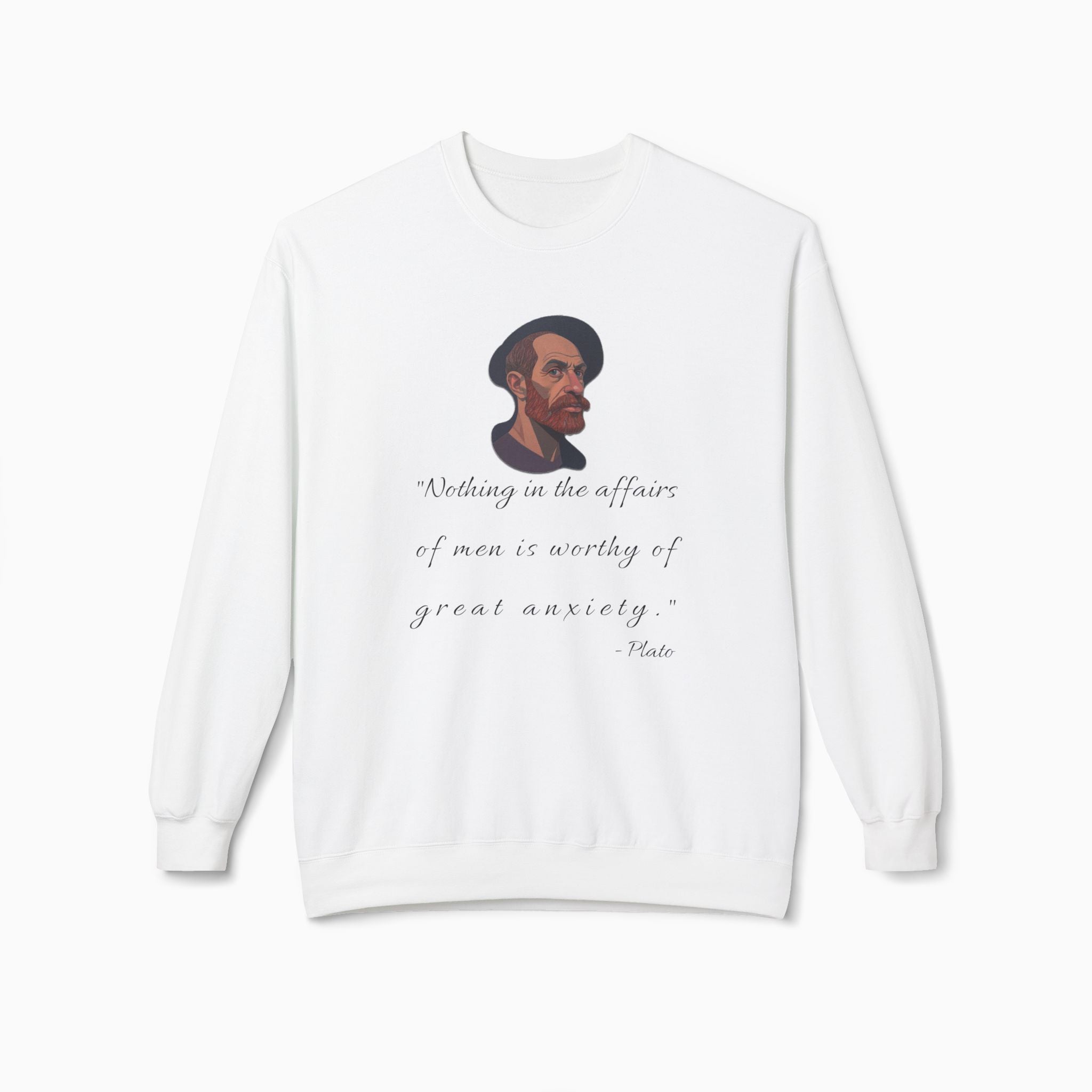 Plato LIfe Advice Unisex Sweatshirt