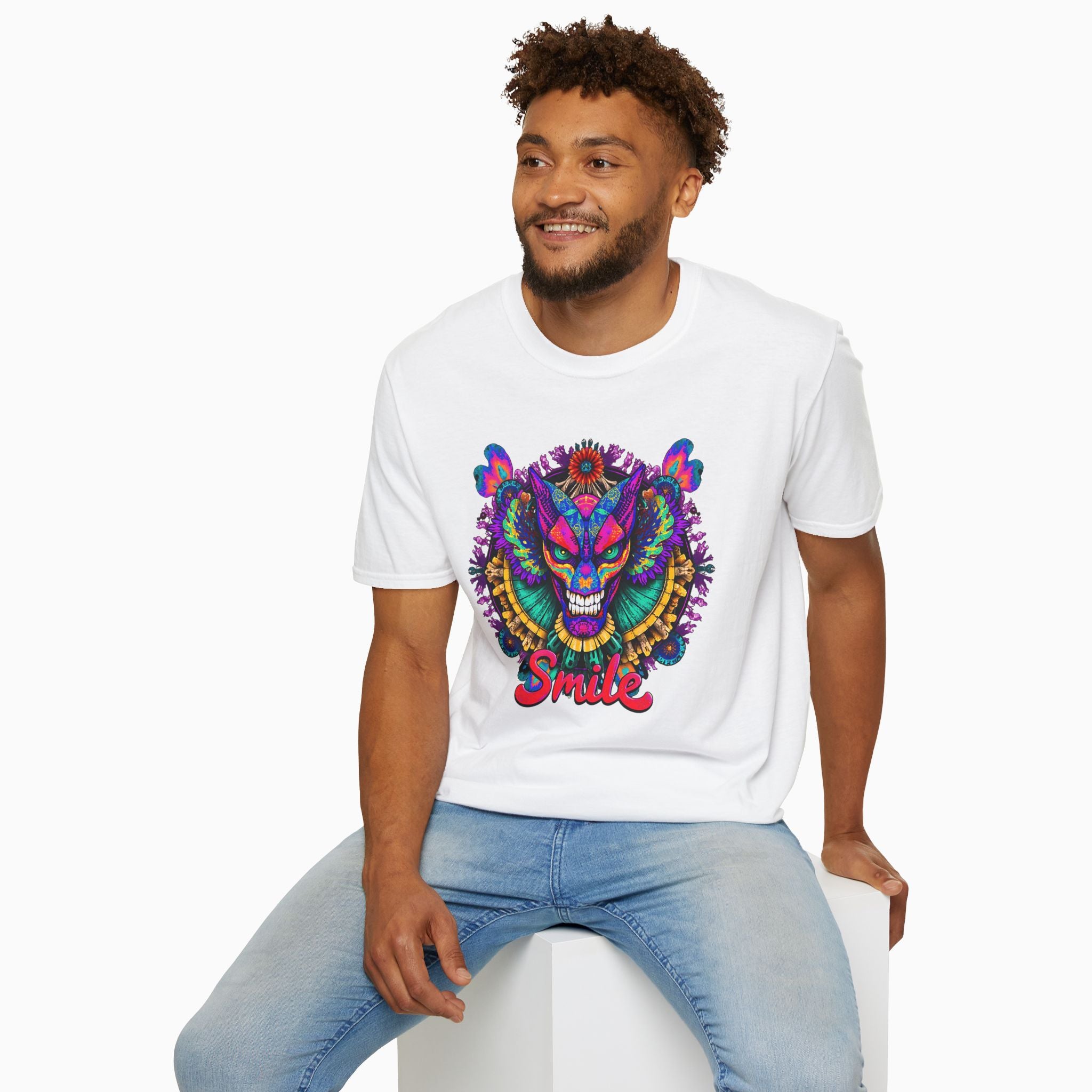 Dragon Smile Pixel Art Unisex T-Shirt