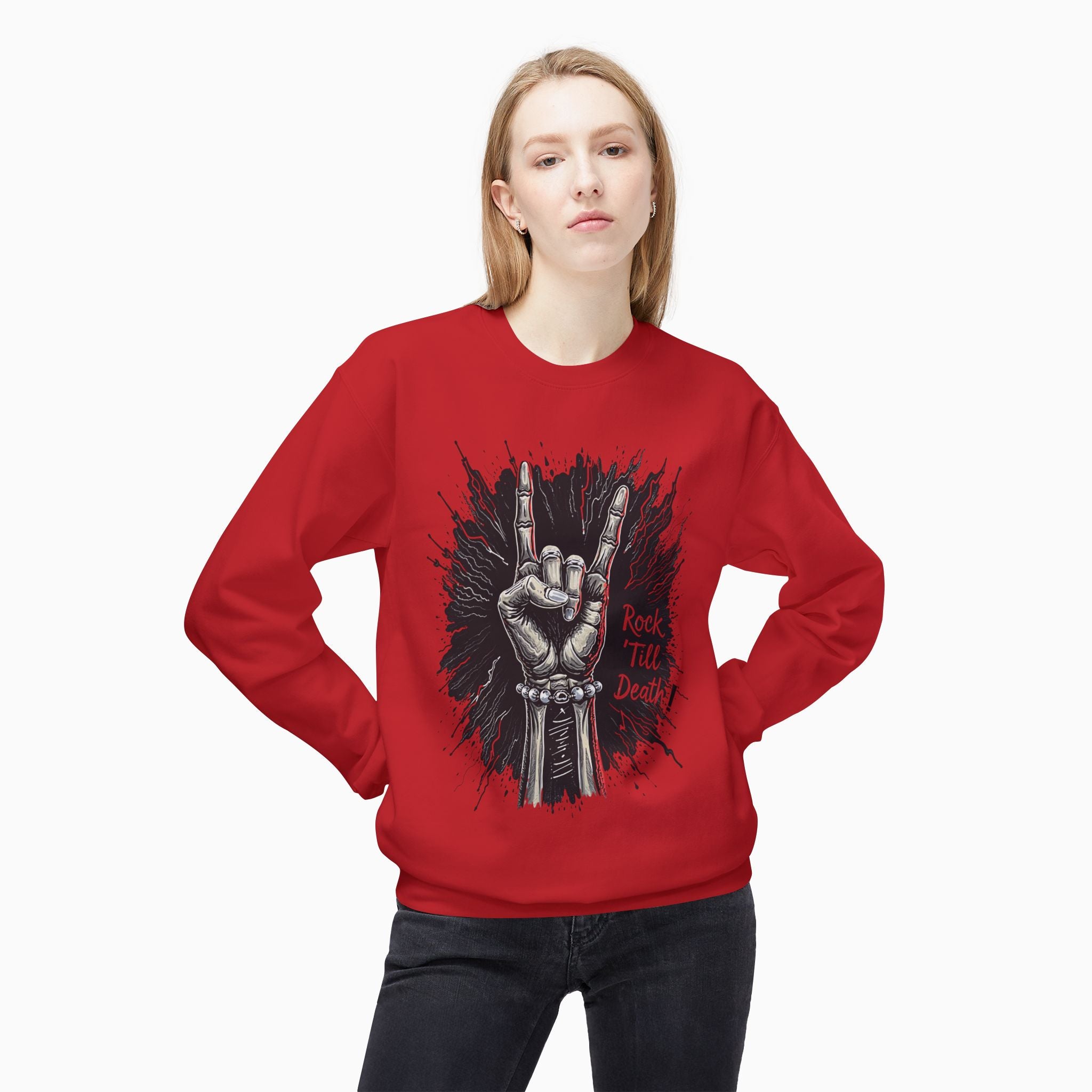 Rock and Roll Till Death Unisex Sweatshirt