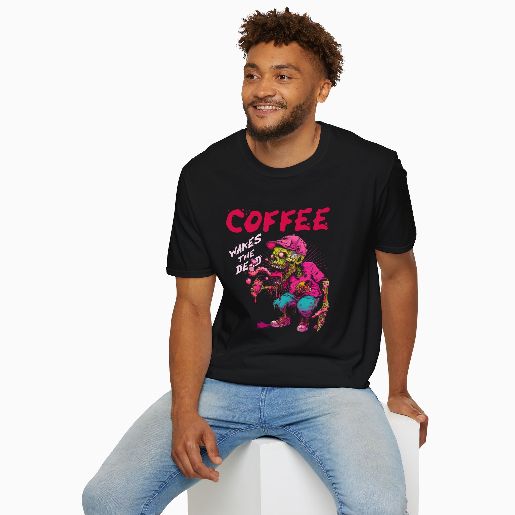 Coffee Wakes The Dead Unisex T-Shirt