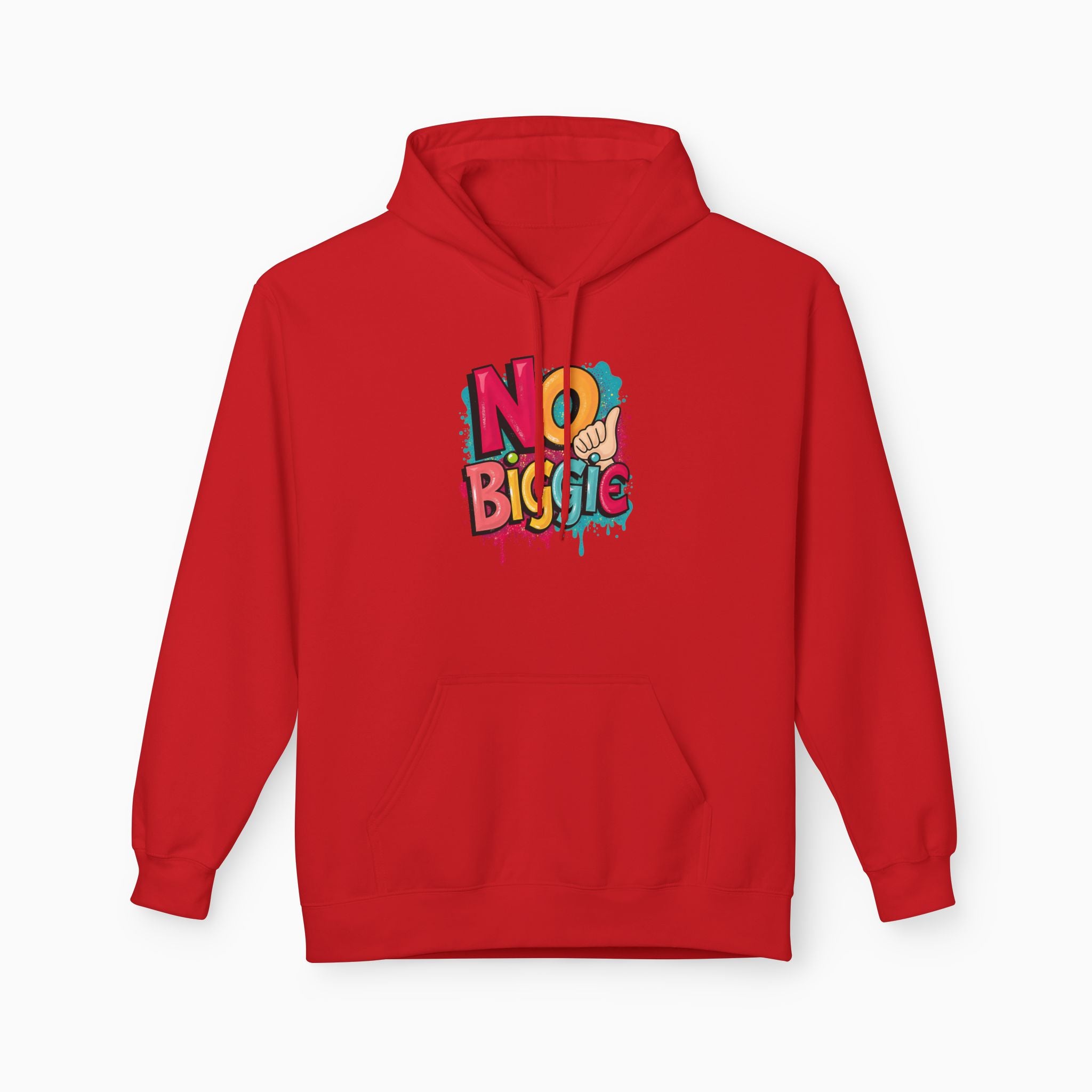 Thumbs Up & No Biggie Unisex Hoodie