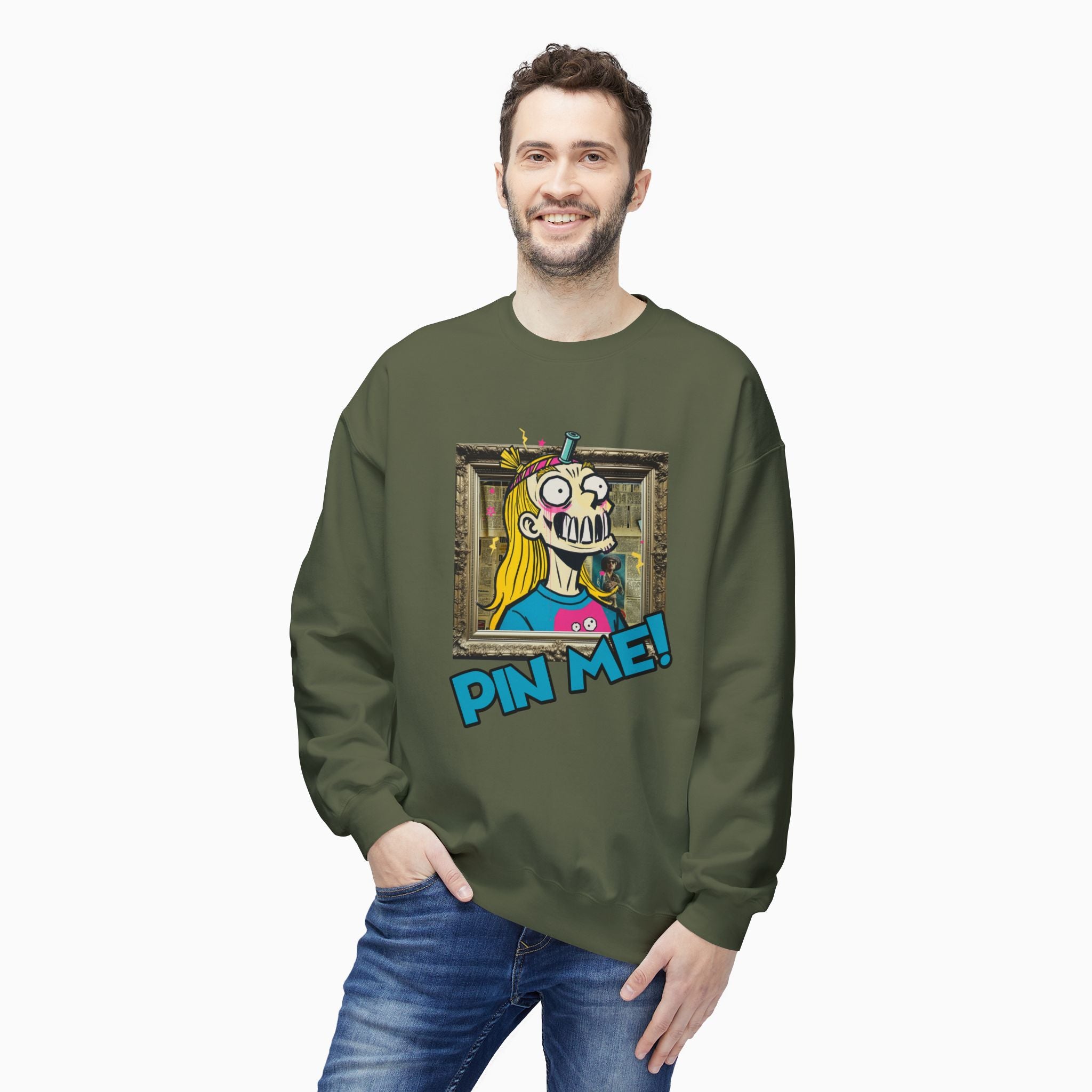 Pin Me Unisex Sweatshirt