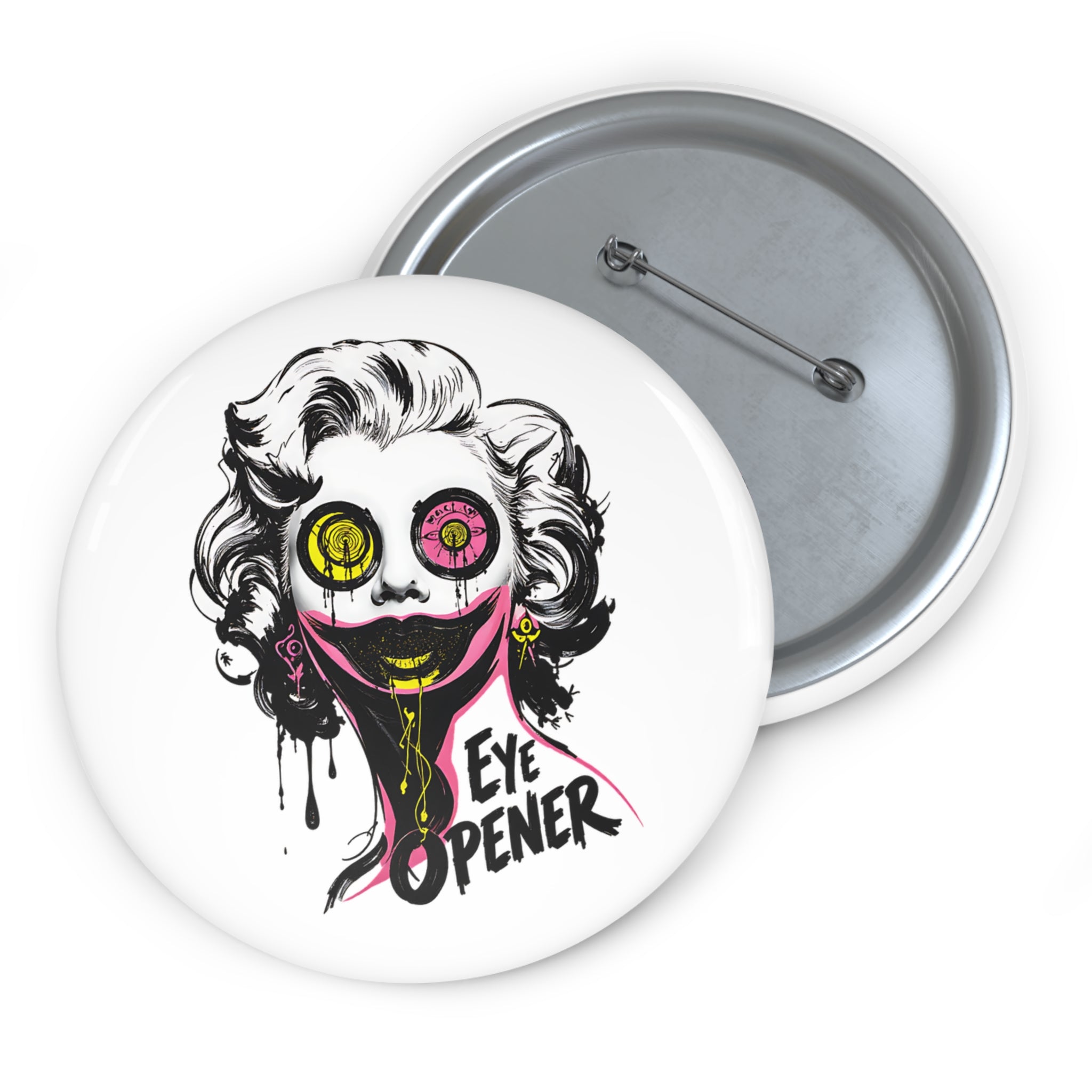 Marilyn Monroe Eye Opener Pin