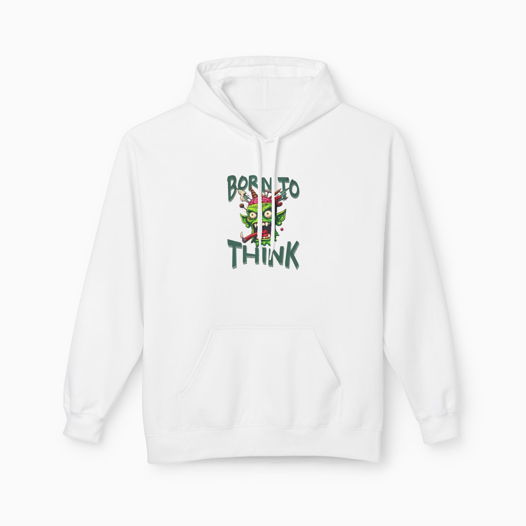 Born to Think Skull Unisex Hoodie