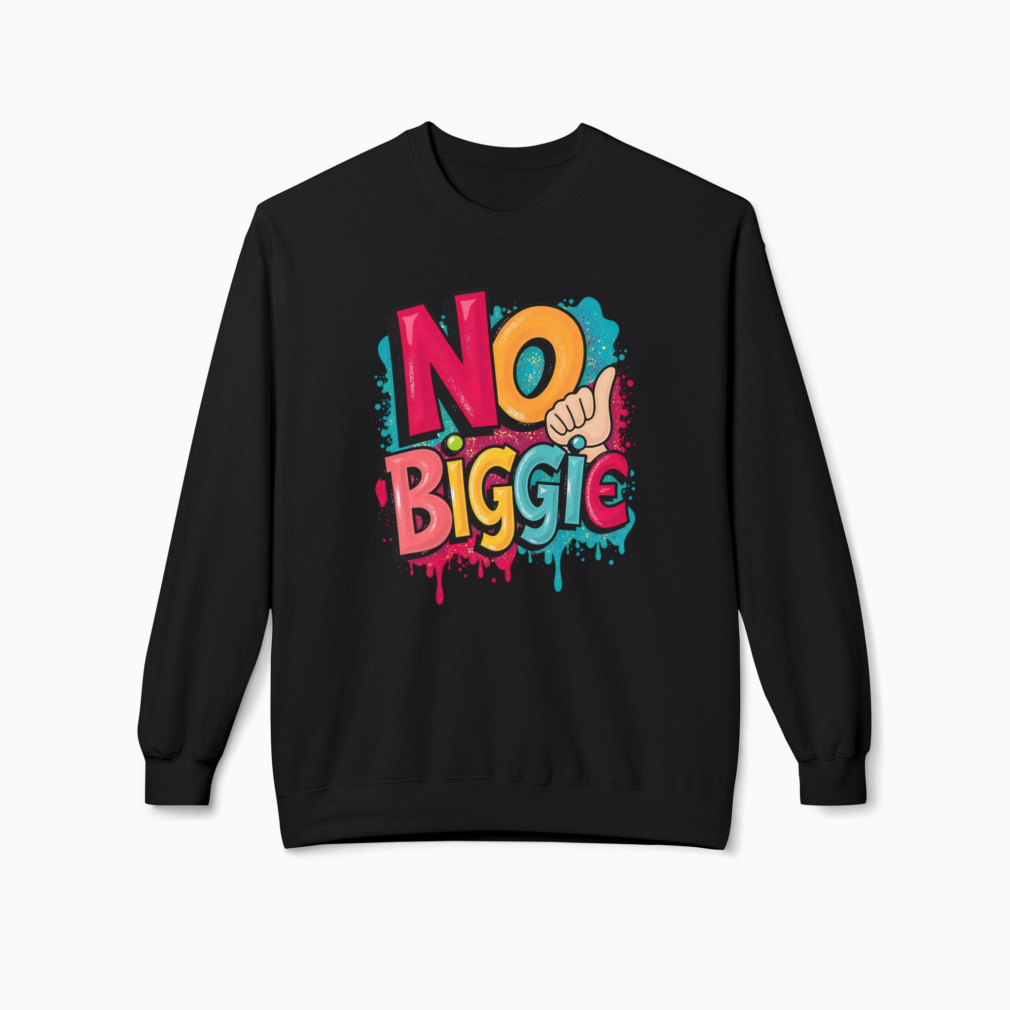 Thumbs Up & No Biggie Unisex Sweatshirt