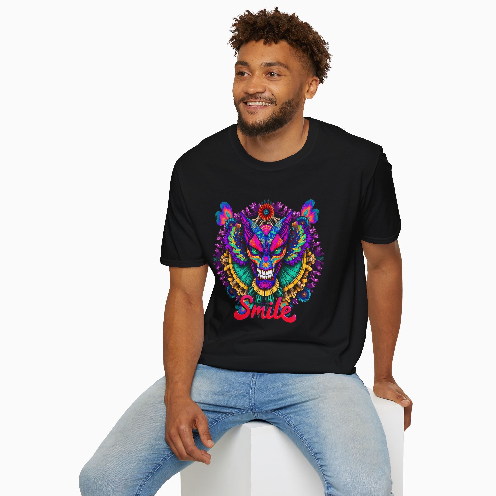 Dragon Smile Pixel Art Unisex T-Shirt