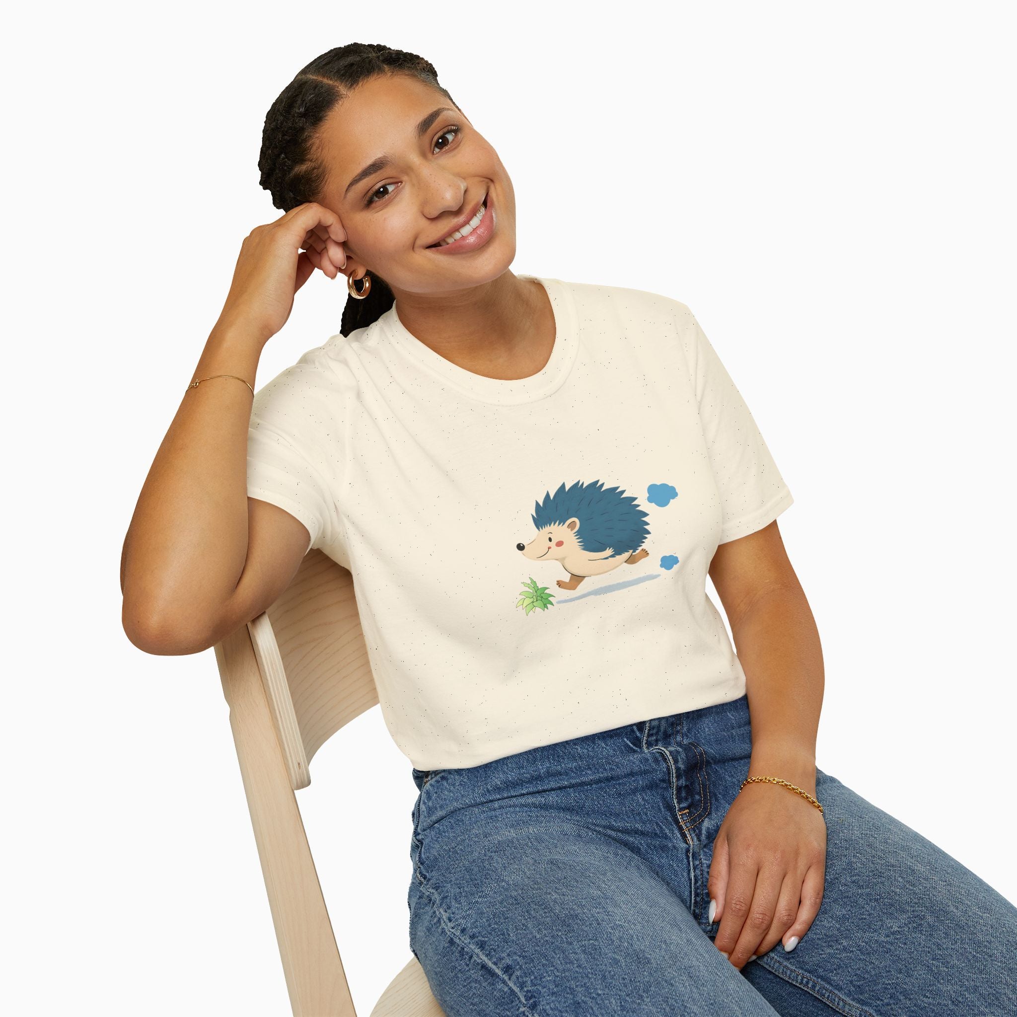 Cute Hedgehog Unisex T-Shirt