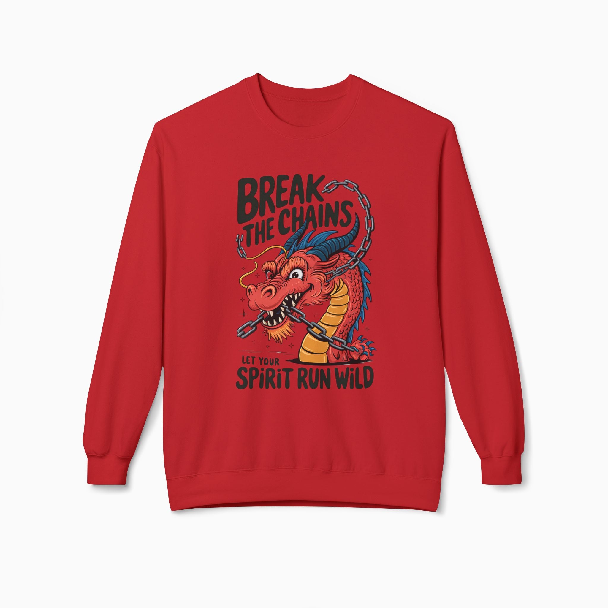 China Dragon Break the Chains Unisex Sweatshirt