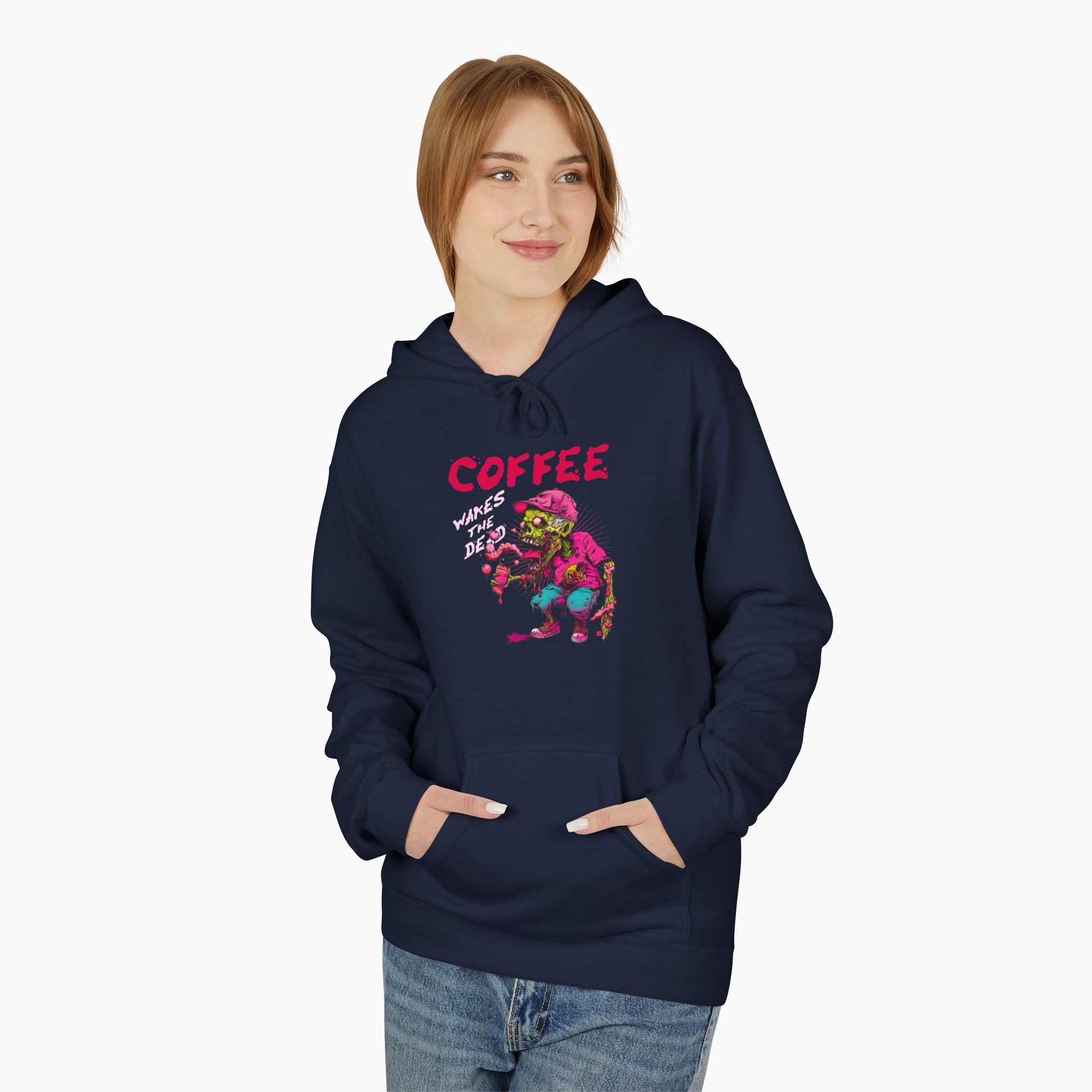 Coffee Wakes The Dead Unisex Hoodie