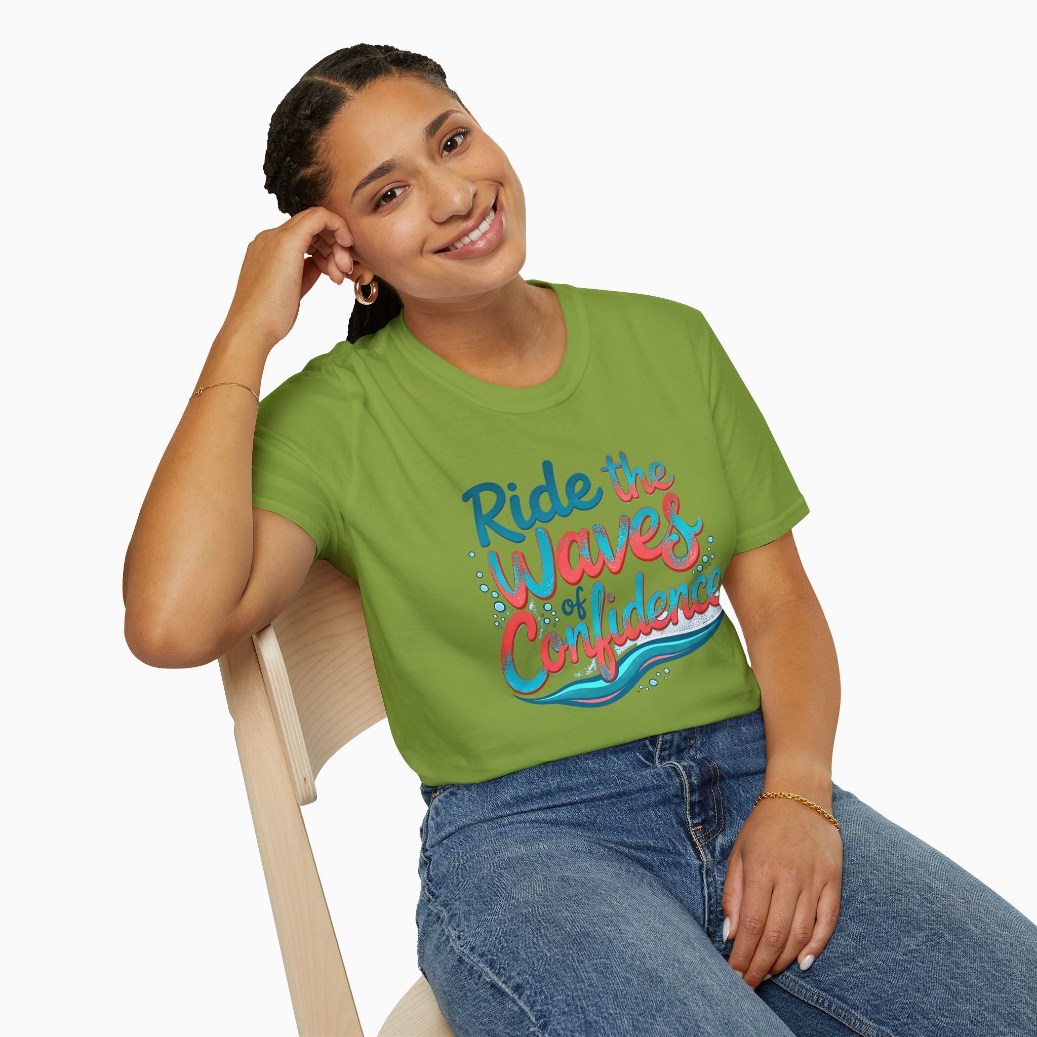 Ride The Waves Of Confidence Unisex T-Shirt