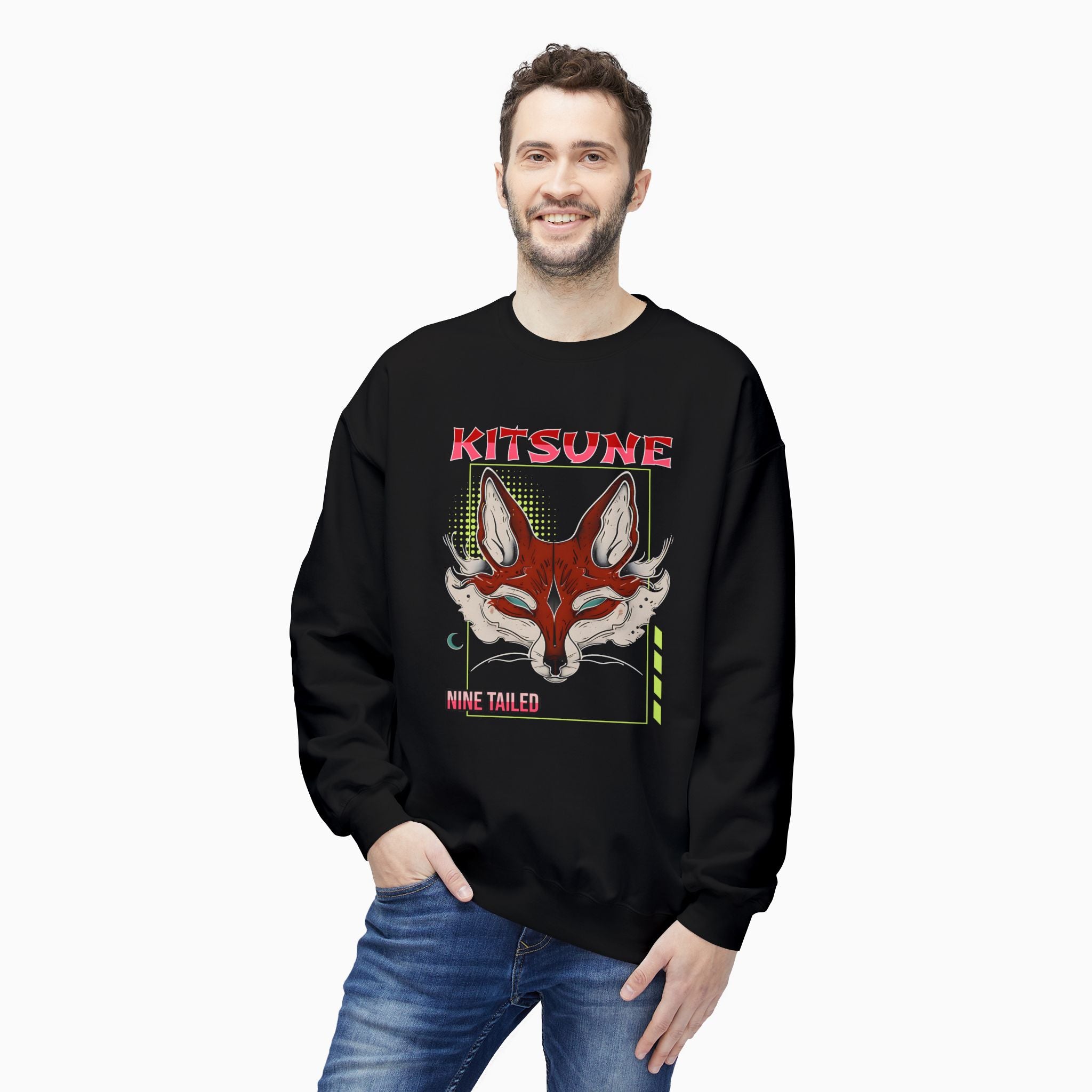 Kitsune Nine Tailed Fox Unisex Sweatshirt