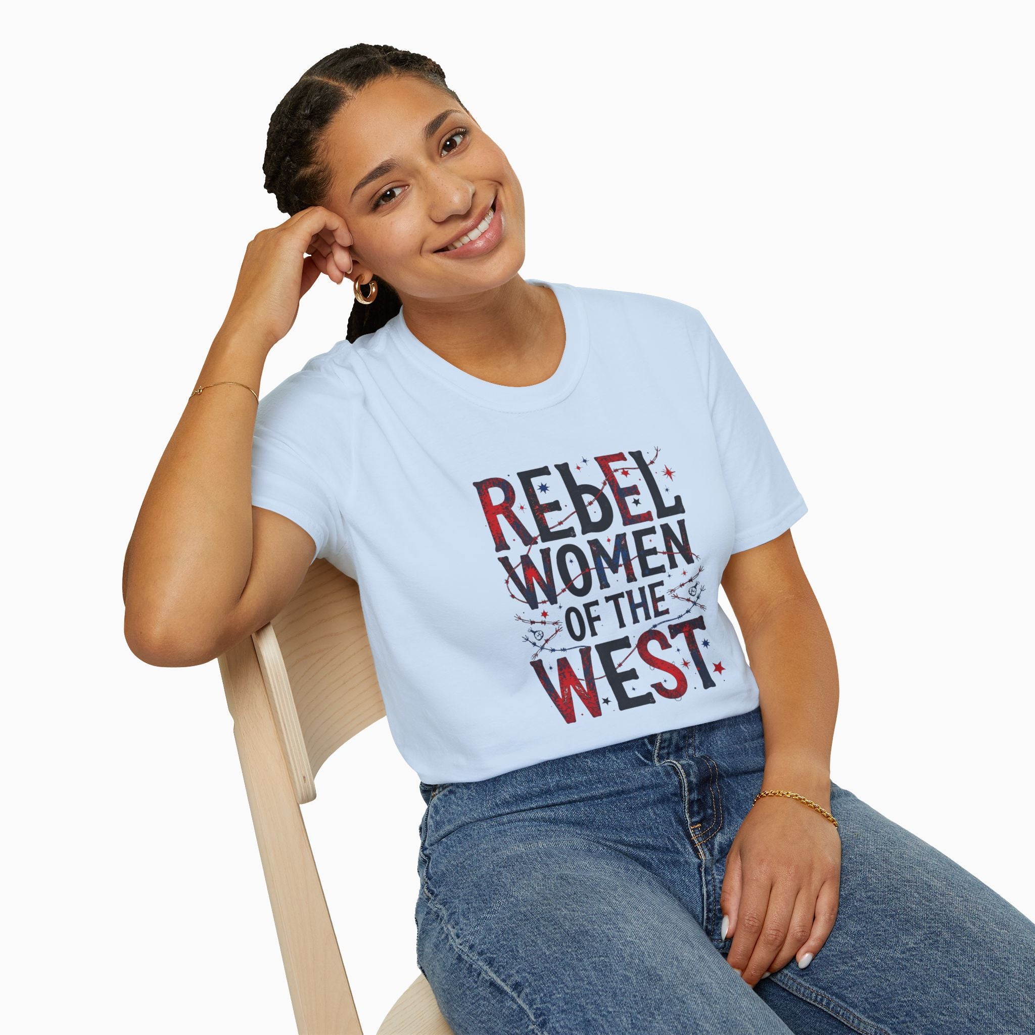 Rebel Women Of The West Unisex T-Shirt