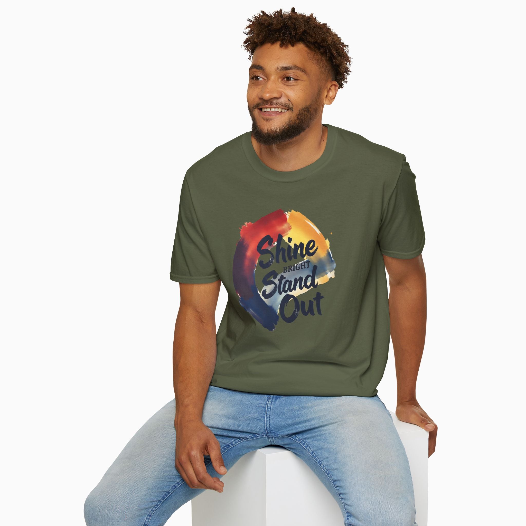 Shine Bright, Stand Out Unisex T-Shirt