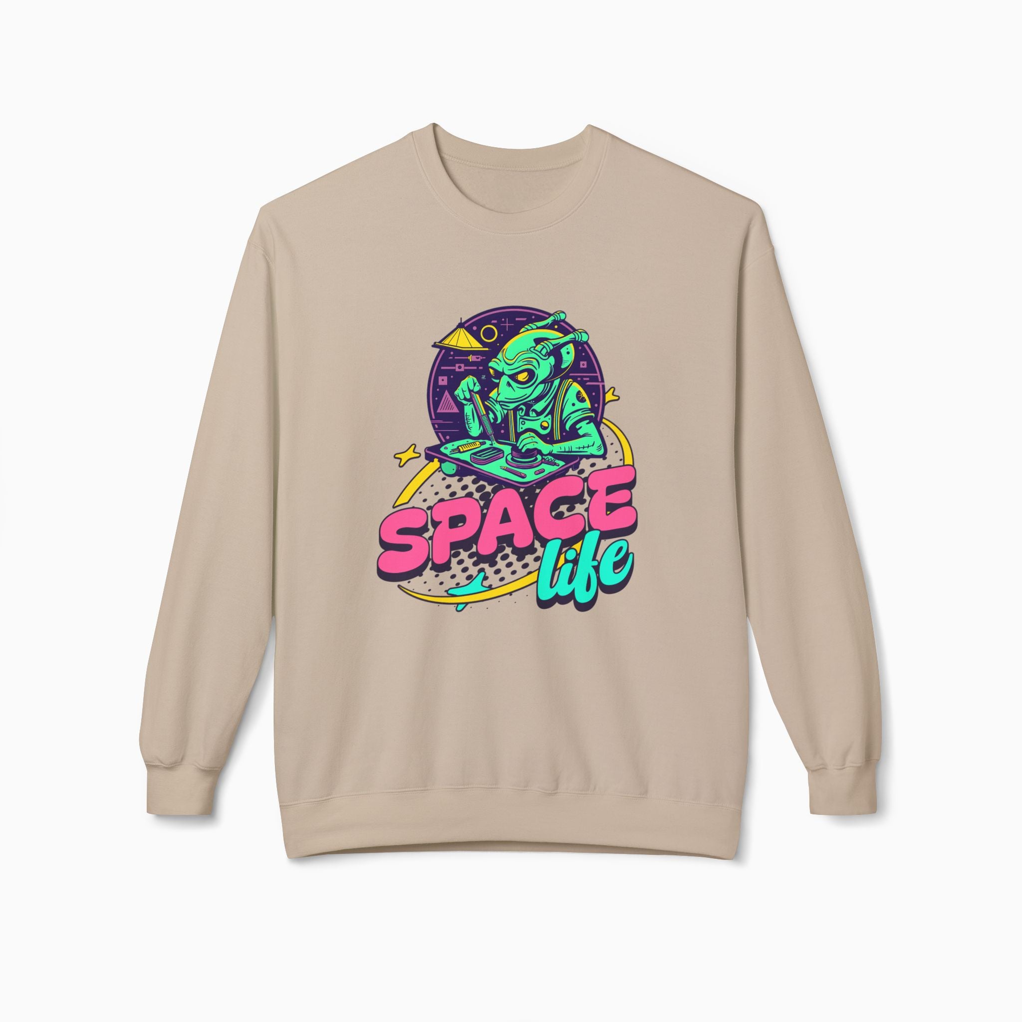 Alien Space Life Unisex Sweatshirt