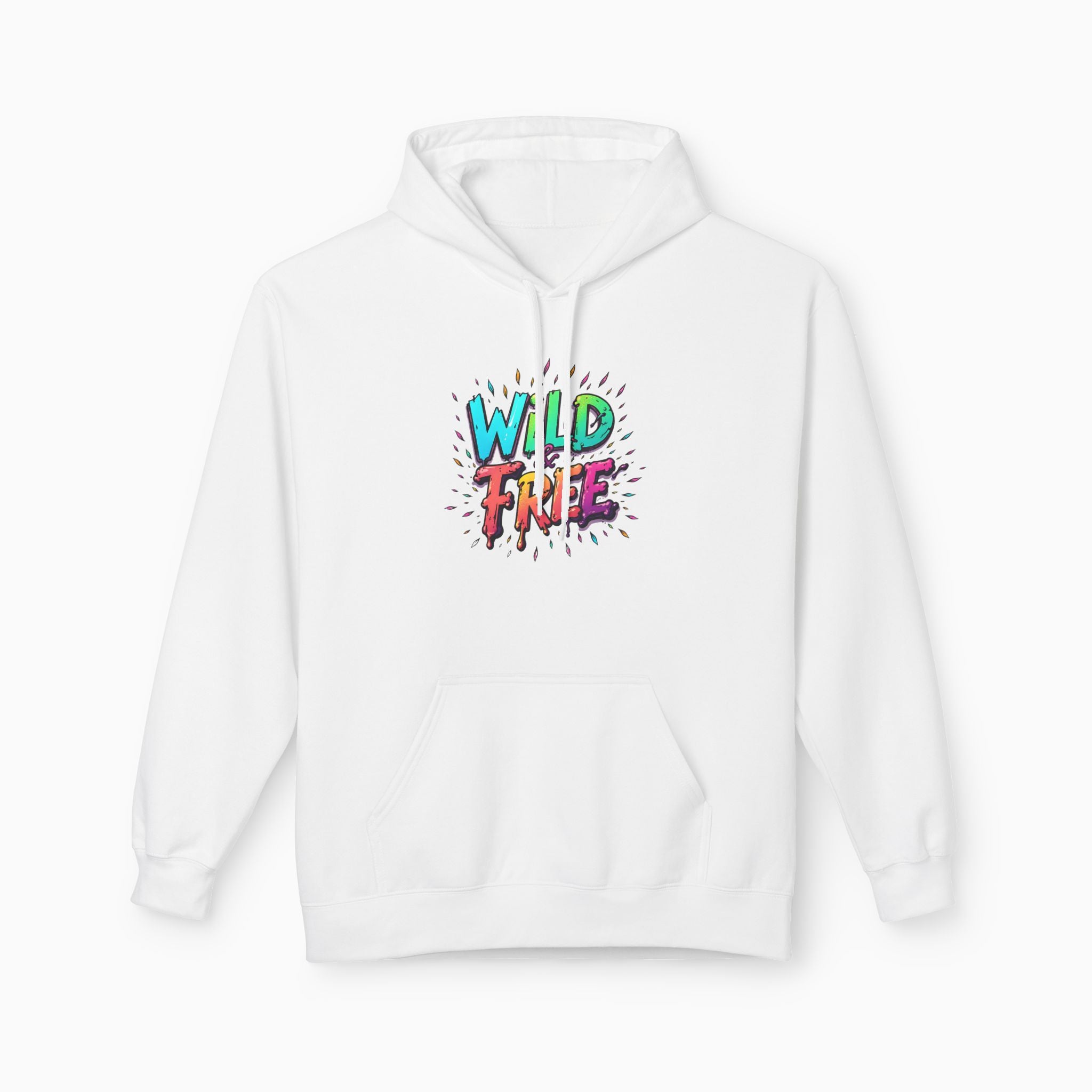 Neon Color Wild Free Unisex Hoodie