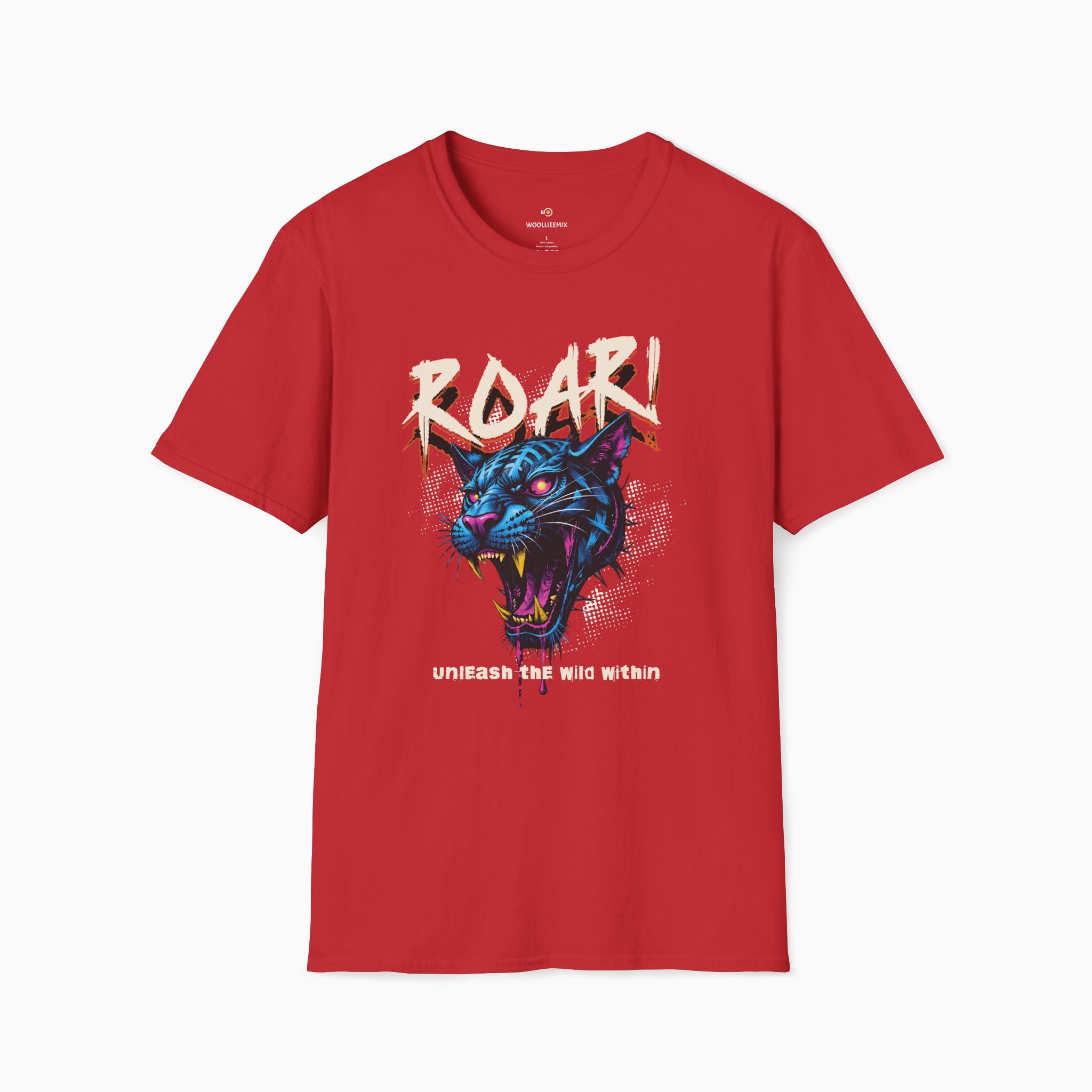 Leopard Roar Unleash The Wild Within Unisex T-Shirt