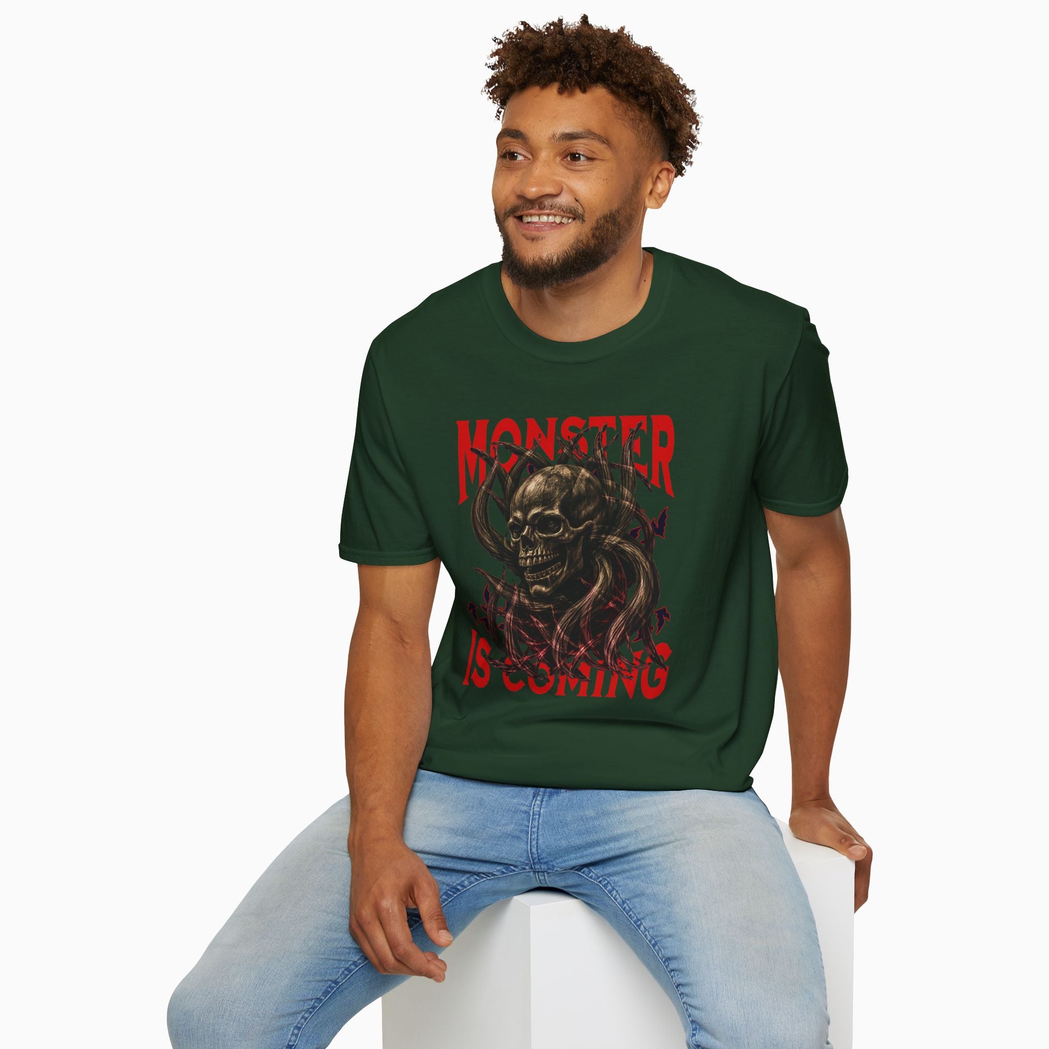 Ghost Monster is Coming Unisex T-Shirt