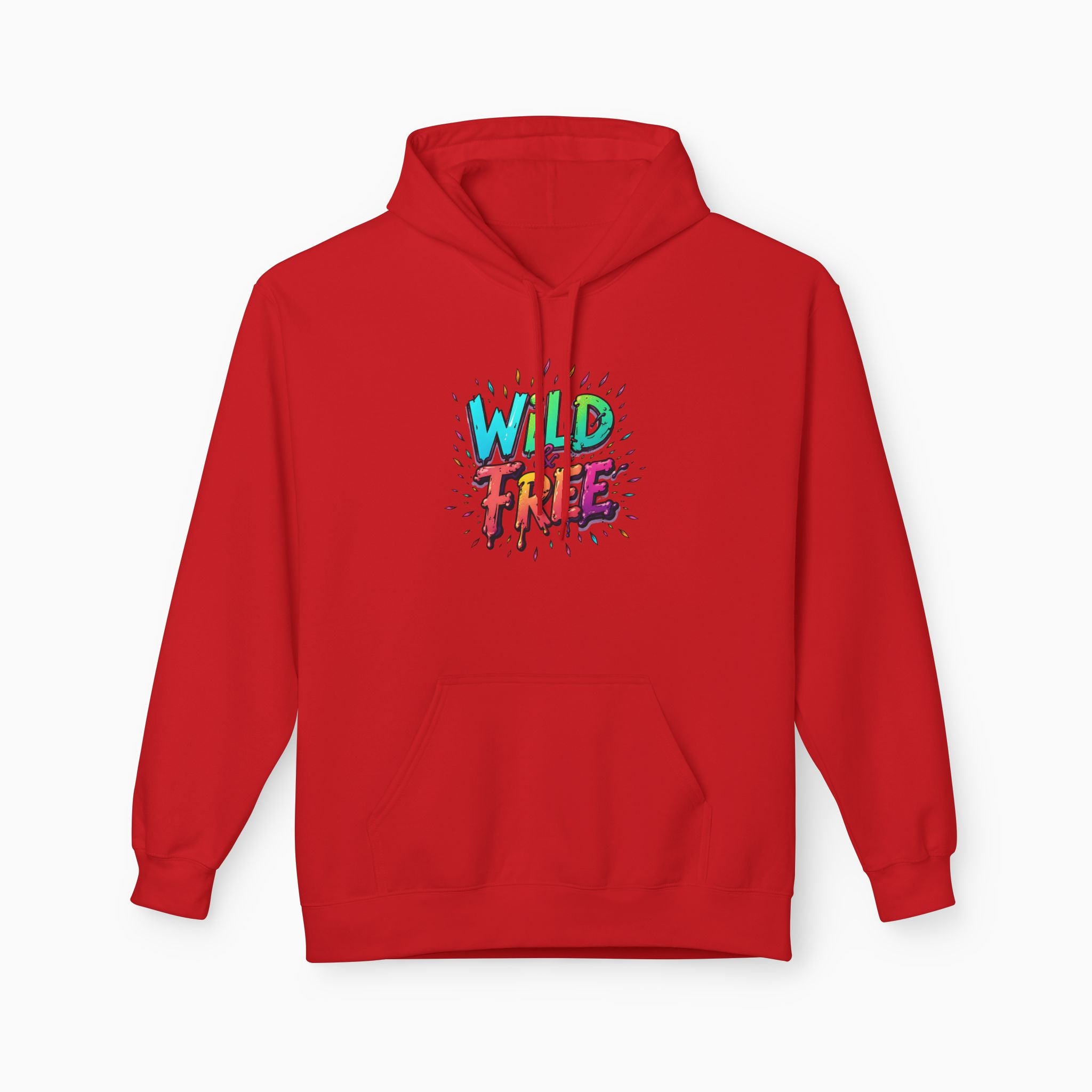 Neon Color Wild Free Unisex Hoodie