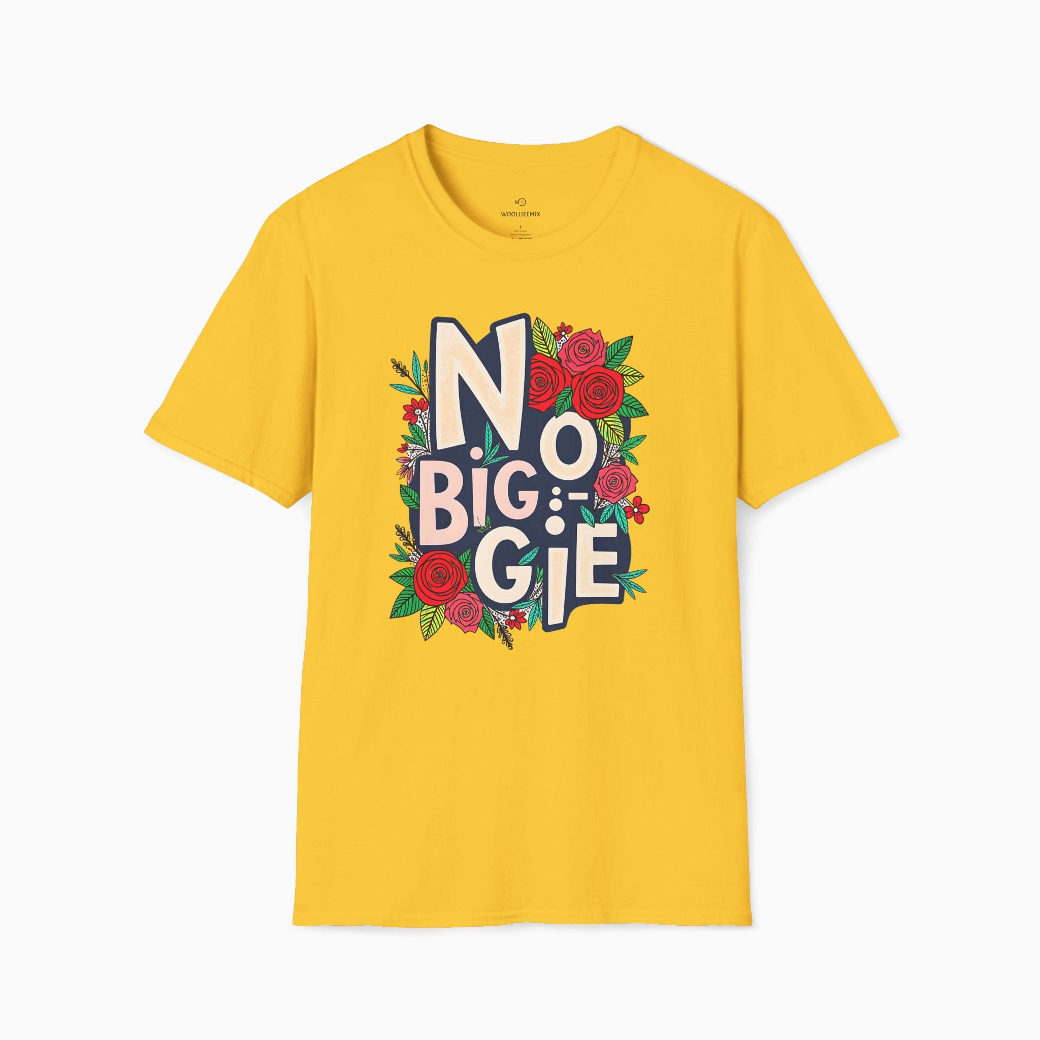 No Biggie With Floral Art  Unisex T-Shirt