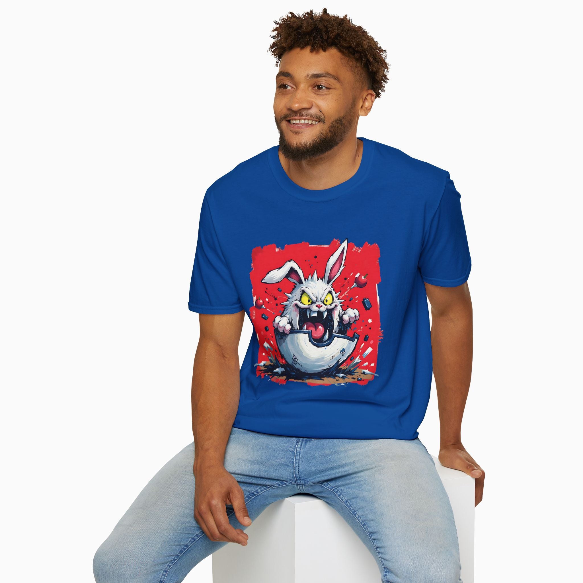 Crazy Rabbit Poké Ball Unisex T-Shirt