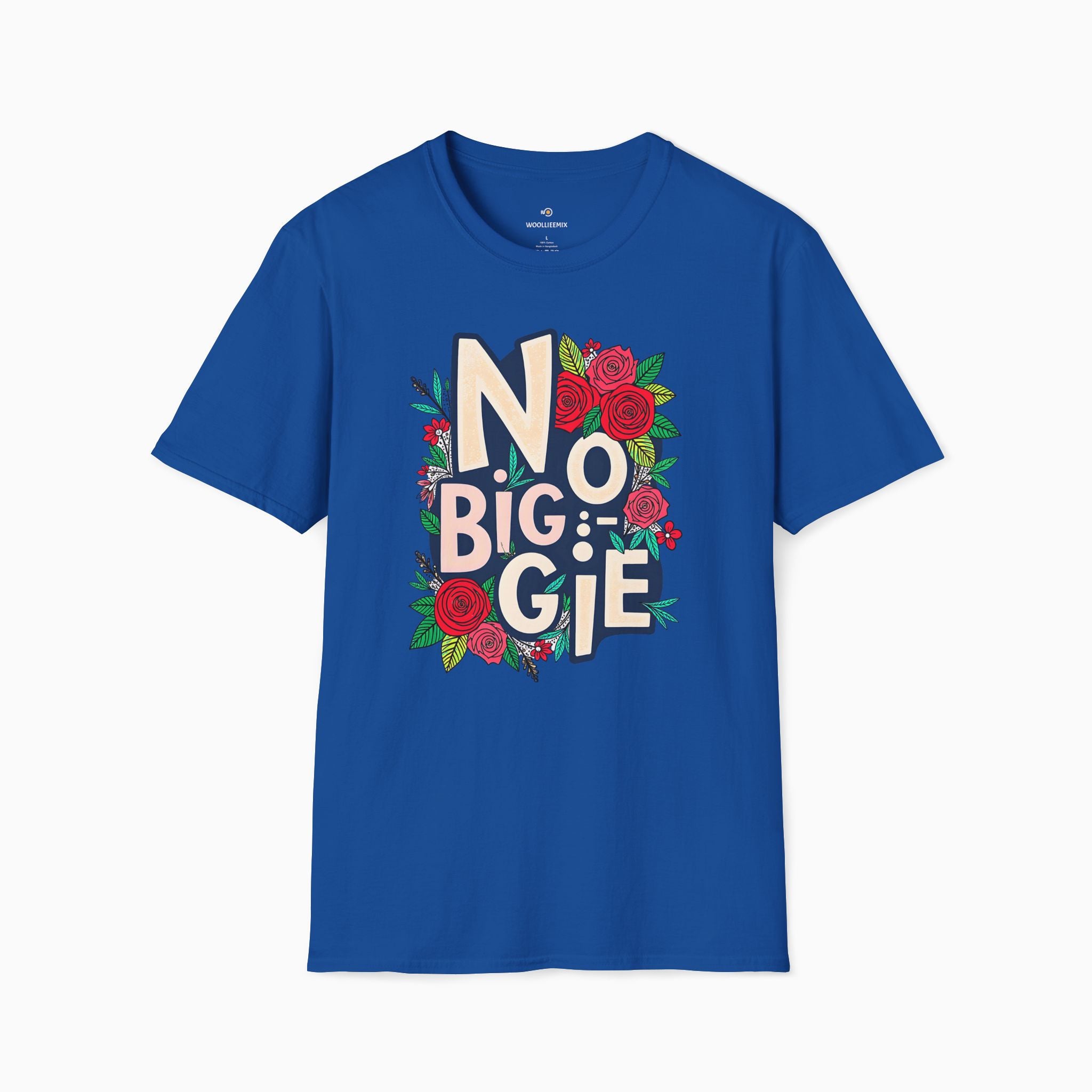 No Biggie With Floral Art  Unisex T-Shirt